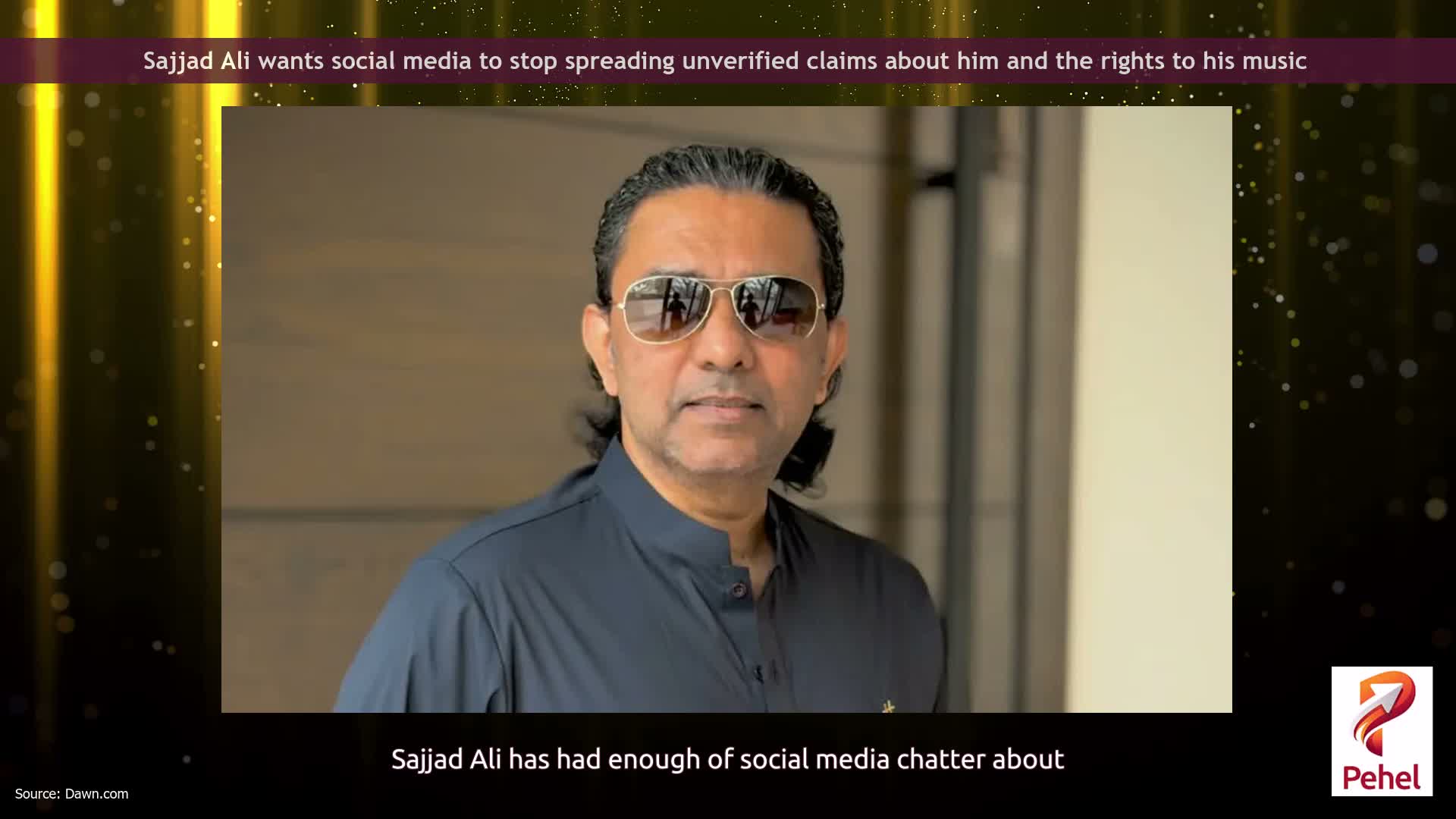 Sajjad Ali wants social media to stop spreading unverified claims about him and the rights to his music