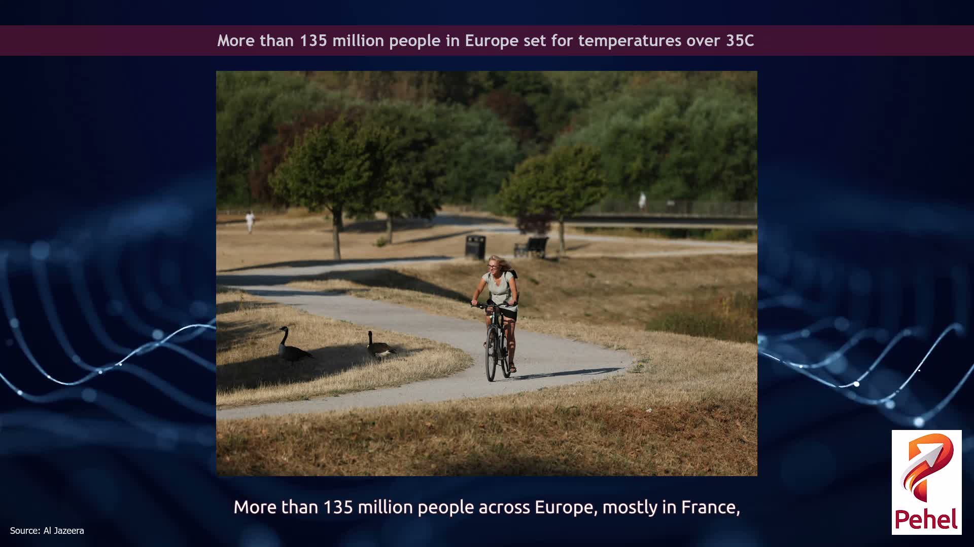 More than 135 million people in Europe set for temperatures over 35C