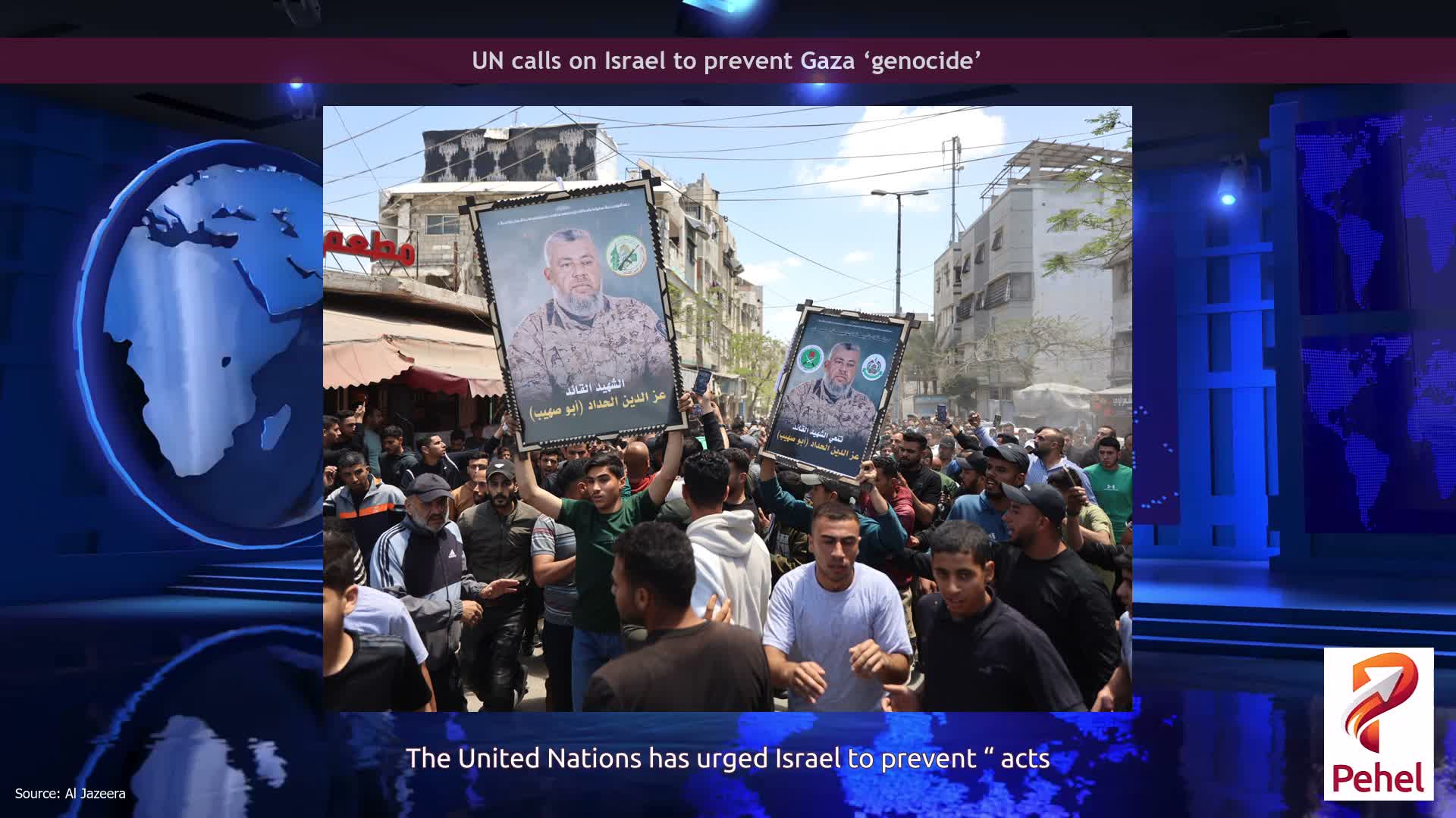 UN calls on Israel to prevent Gaza ‘genocide’
