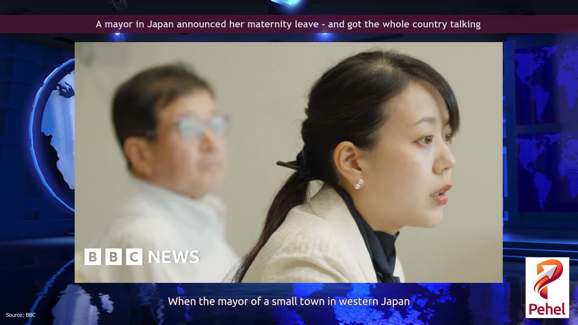 A mayor in Japan announced her maternity leave - and got the whole country talking