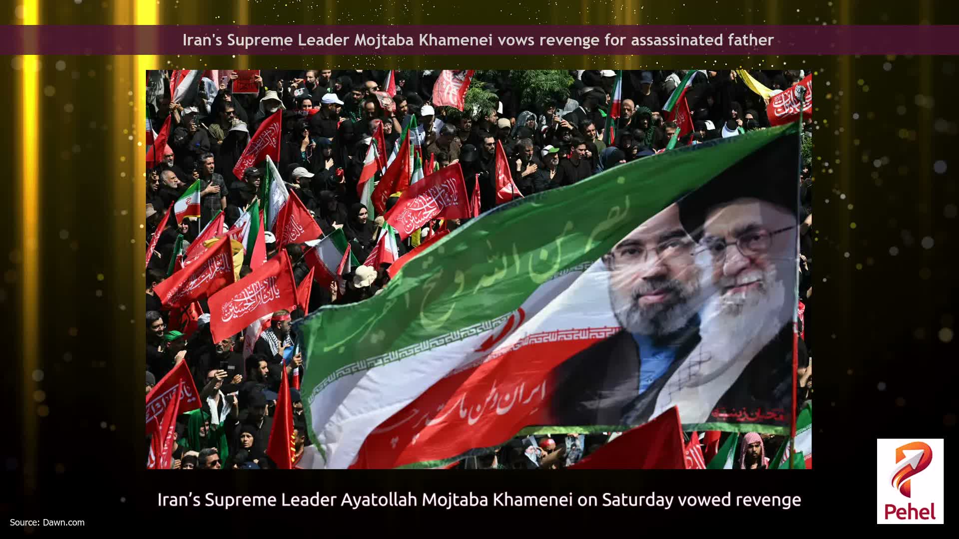 Iran's Supreme Leader Mojtaba Khamenei vows revenge for assassinated father
