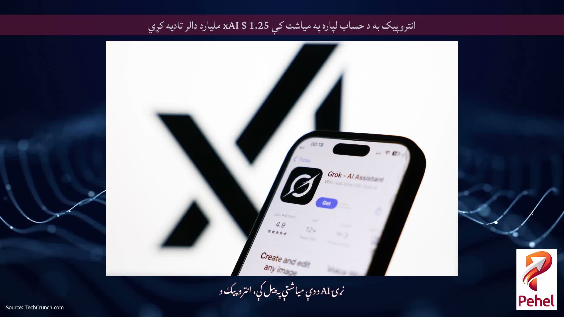 انتروپیک به د حساب لپاره په میاشت کې xAI $ 1.25 ملیارد ډالر تادیه کړي