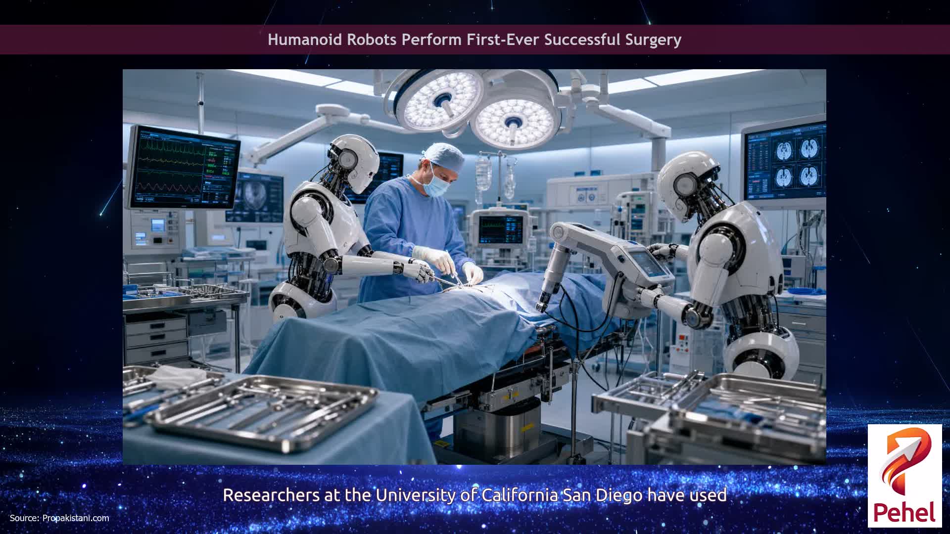 Humanoid Robots Perform First-Ever Successful Surgery