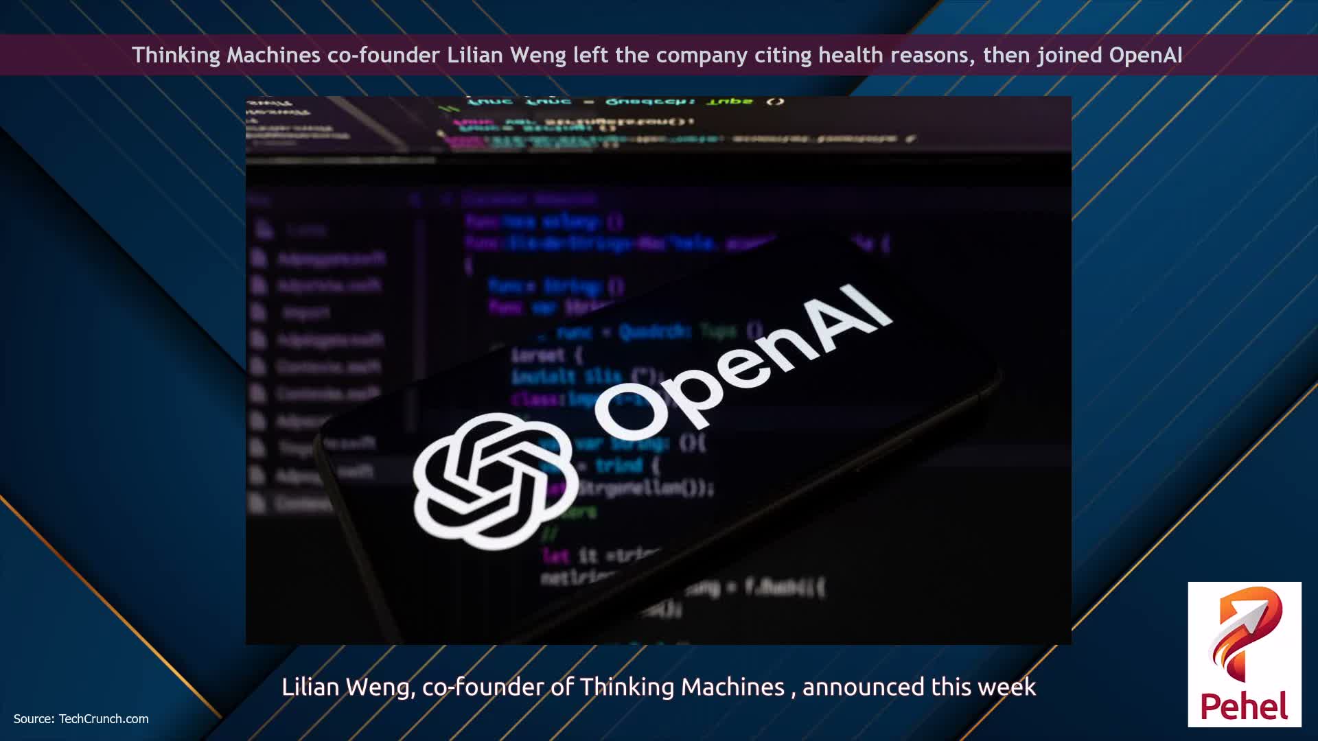Thinking Machines co-founder Lilian Weng left the company citing health reasons, then joined OpenAI