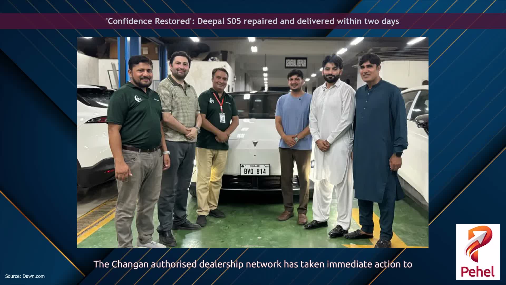 'Confidence Restored': Deepal S05 repaired and delivered within two days