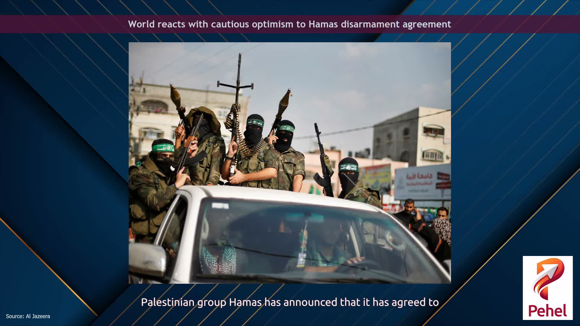 World reacts with cautious optimism to Hamas disarmament agreement