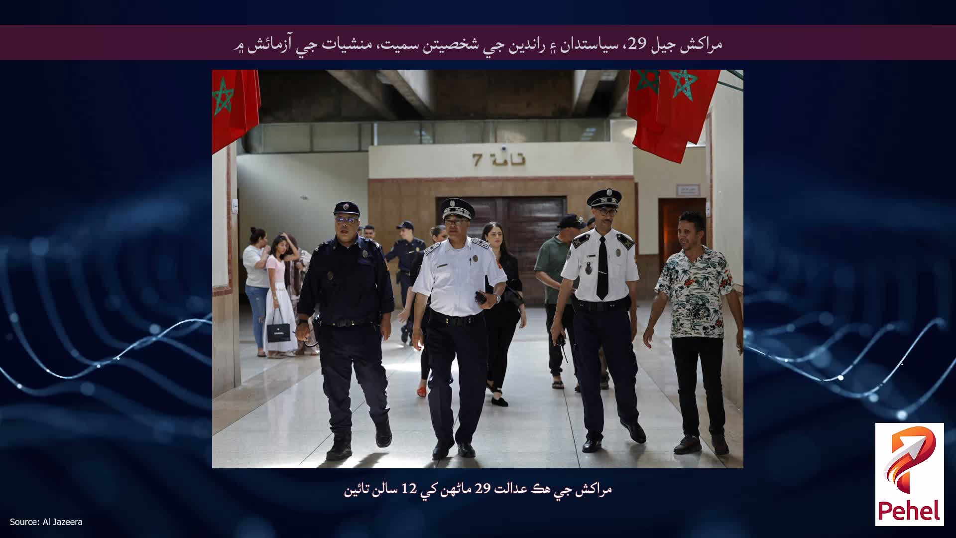 مراکش جيل 29، سياستدان ۽ راندين جي شخصيتن سميت، منشيات جي آزمائش ۾