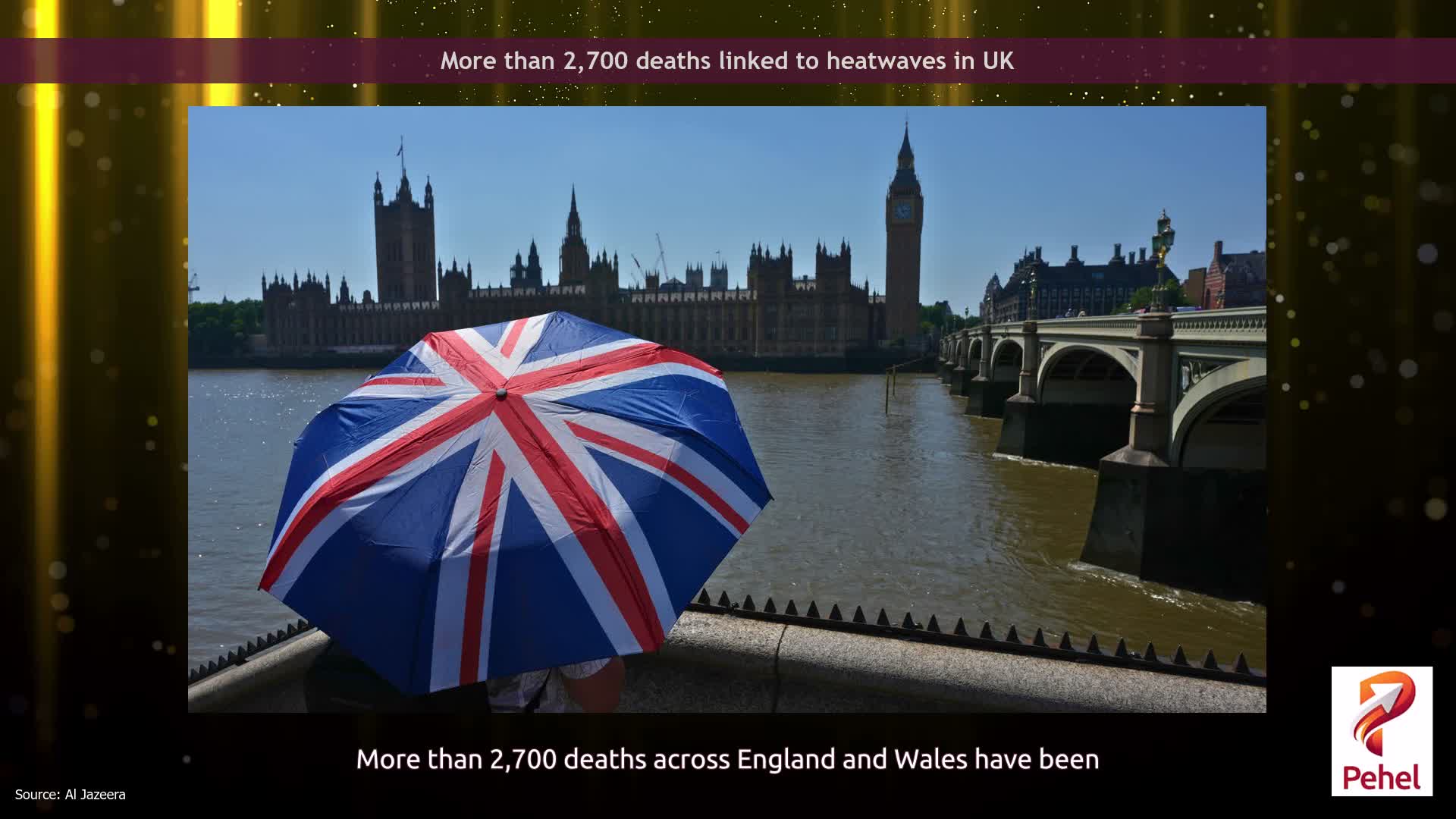 More than 2,700 deaths linked to heatwaves in UK
