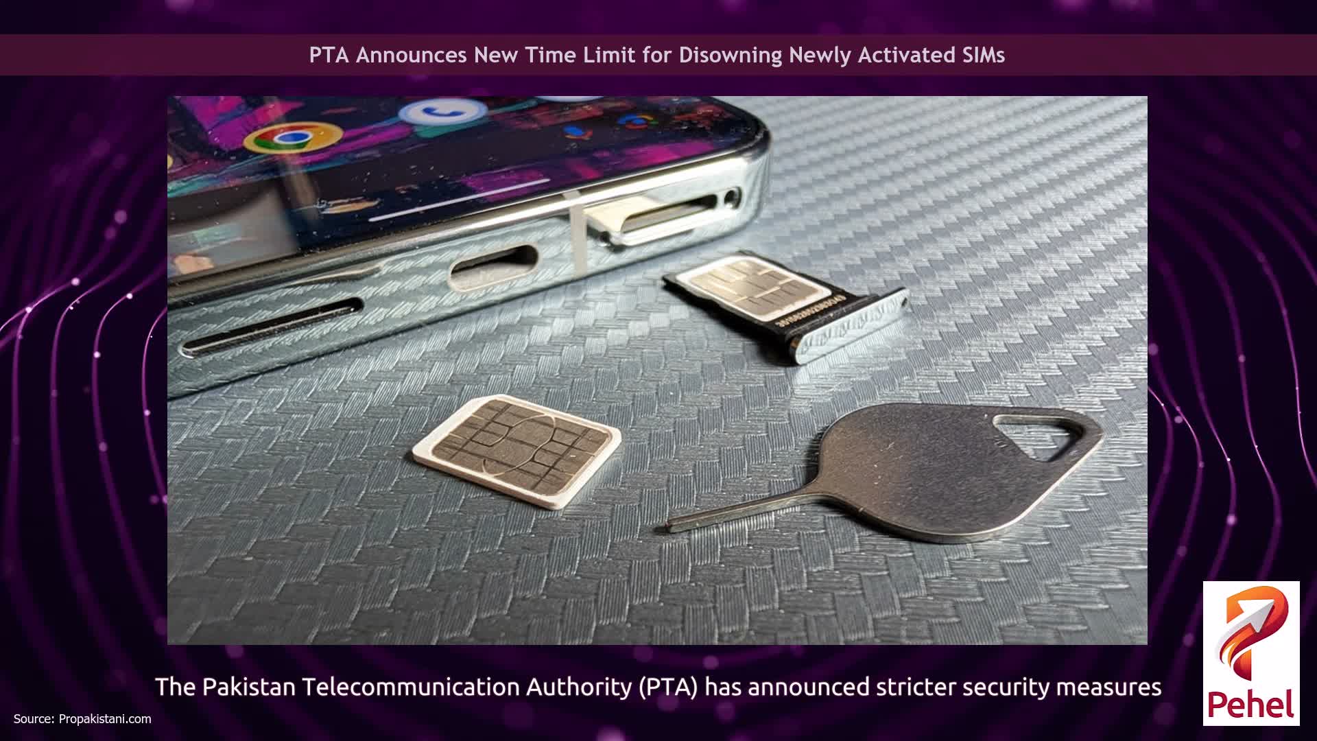 PTA Announces New Time Limit for Disowning Newly Activated SIMs