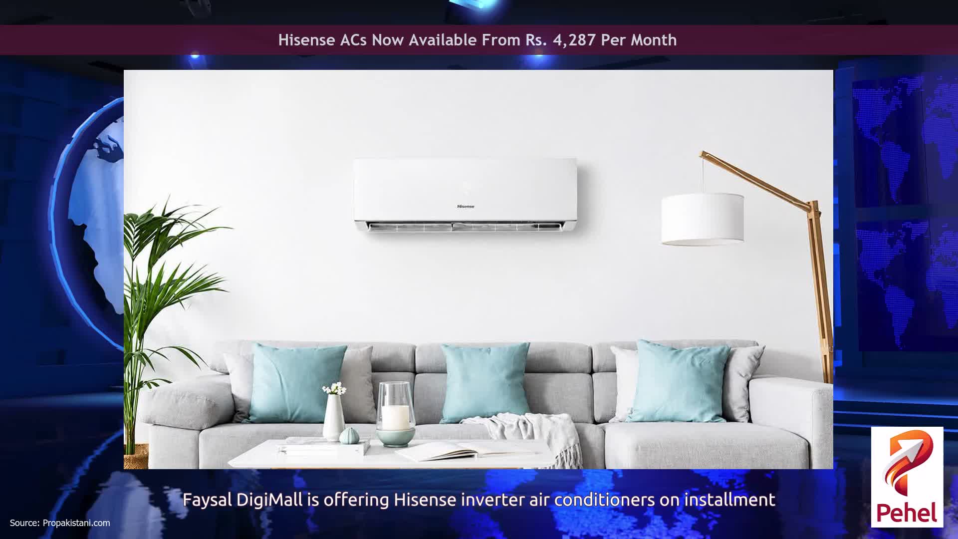 Hisense ACs Now Available From Rs. 4,287 Per Month