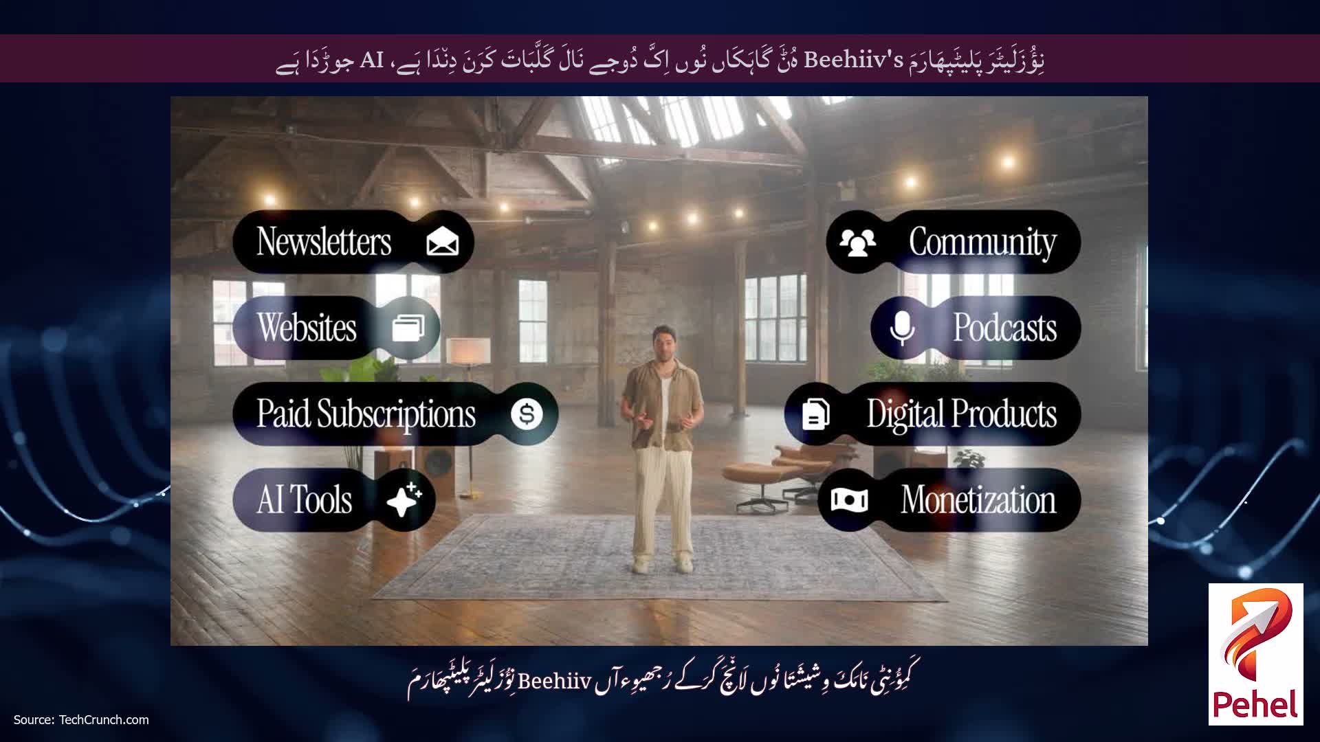 نِؤُزَلَیٹَرَ پَلیٹَپھَارَمَ Beehiiv's ہُݨَ گَاہَکَاں نُوں اِکَّ دُوجے نَالَ گَلَّبَاتَ کَرَنَ دِن٘دَا ہَے، AI جوڑَدَا ہَے