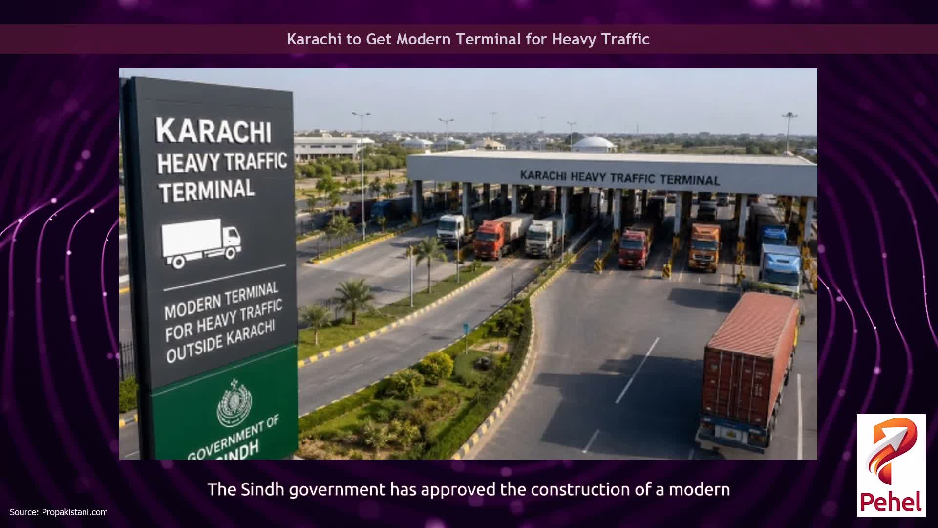 Karachi to Get Modern Terminal for Heavy Traffic