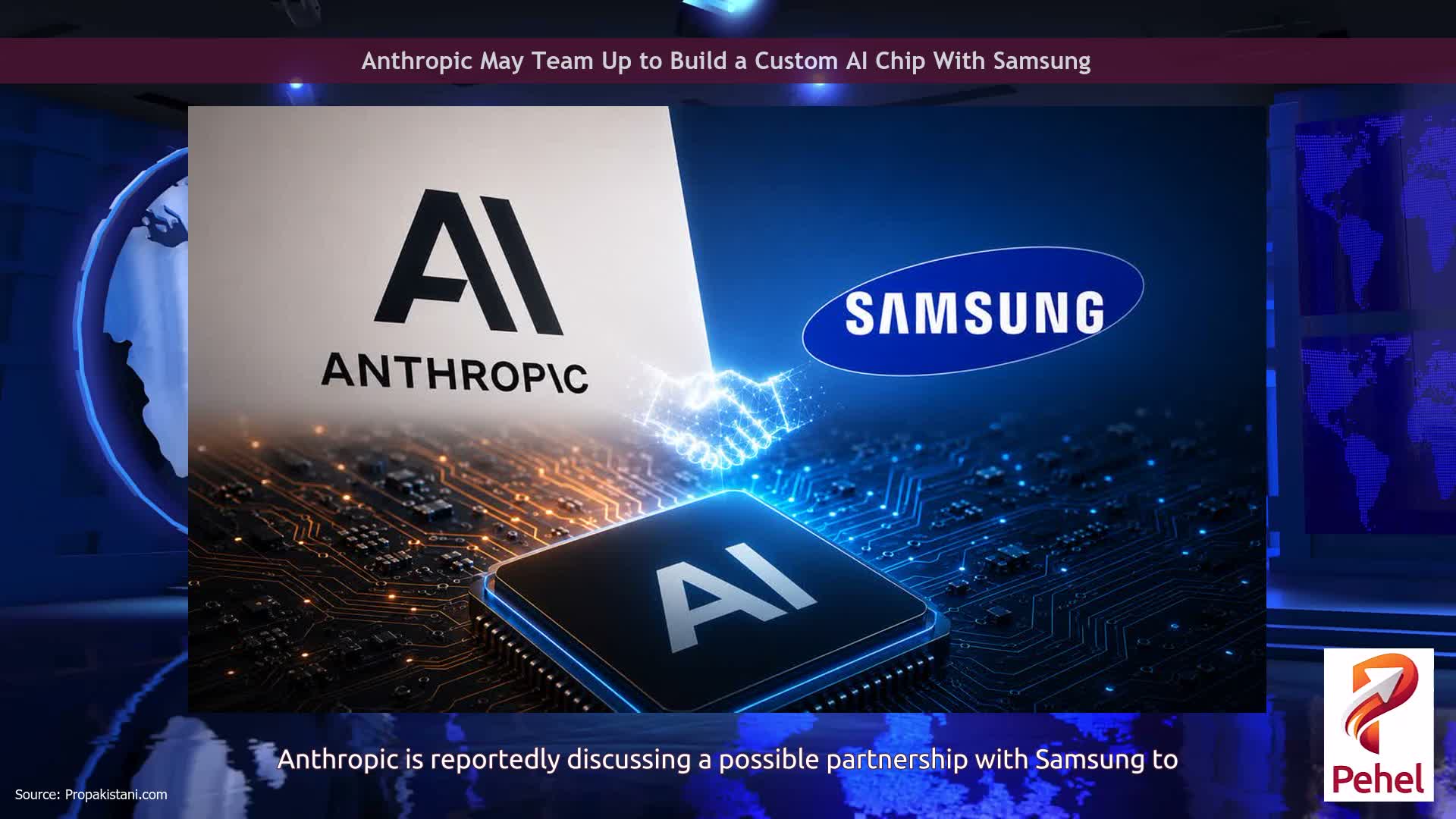 Anthropic May Team Up to Build a Custom AI Chip With Samsung