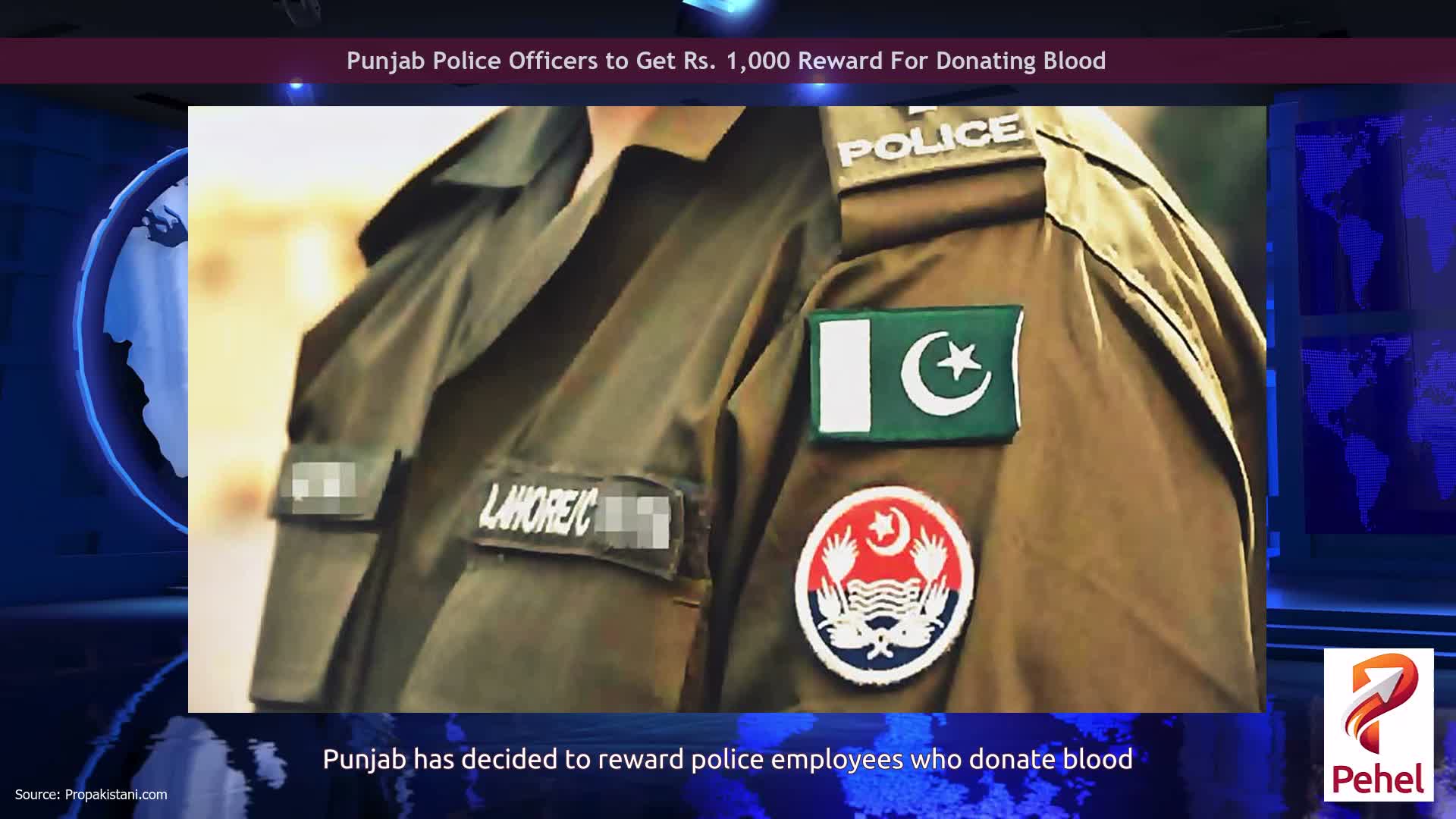 Punjab Police Officers to Get Rs. 1,000 Reward For Donating Blood