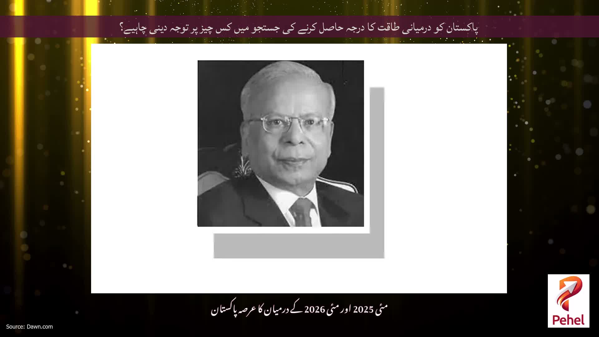 پاکستان کو درمیانی طاقت کا درجہ حاصل کرنے کی جستجو میں کس چیز پر توجہ دینی چاہیے؟