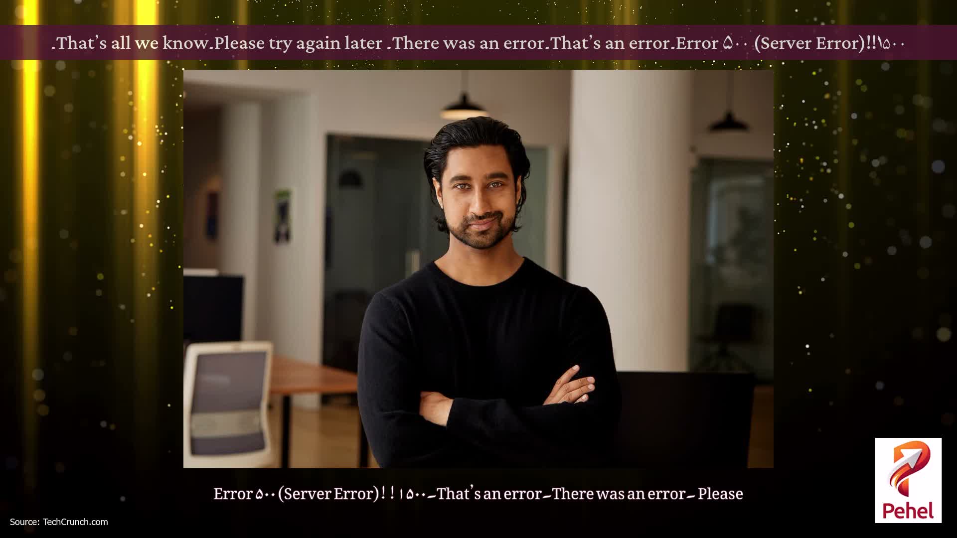 Error ۵۰۰ (Server Error)!!۱۵۰۰۔That’s an error۔There was an error۔ Please try again later۔That’s all we know۔