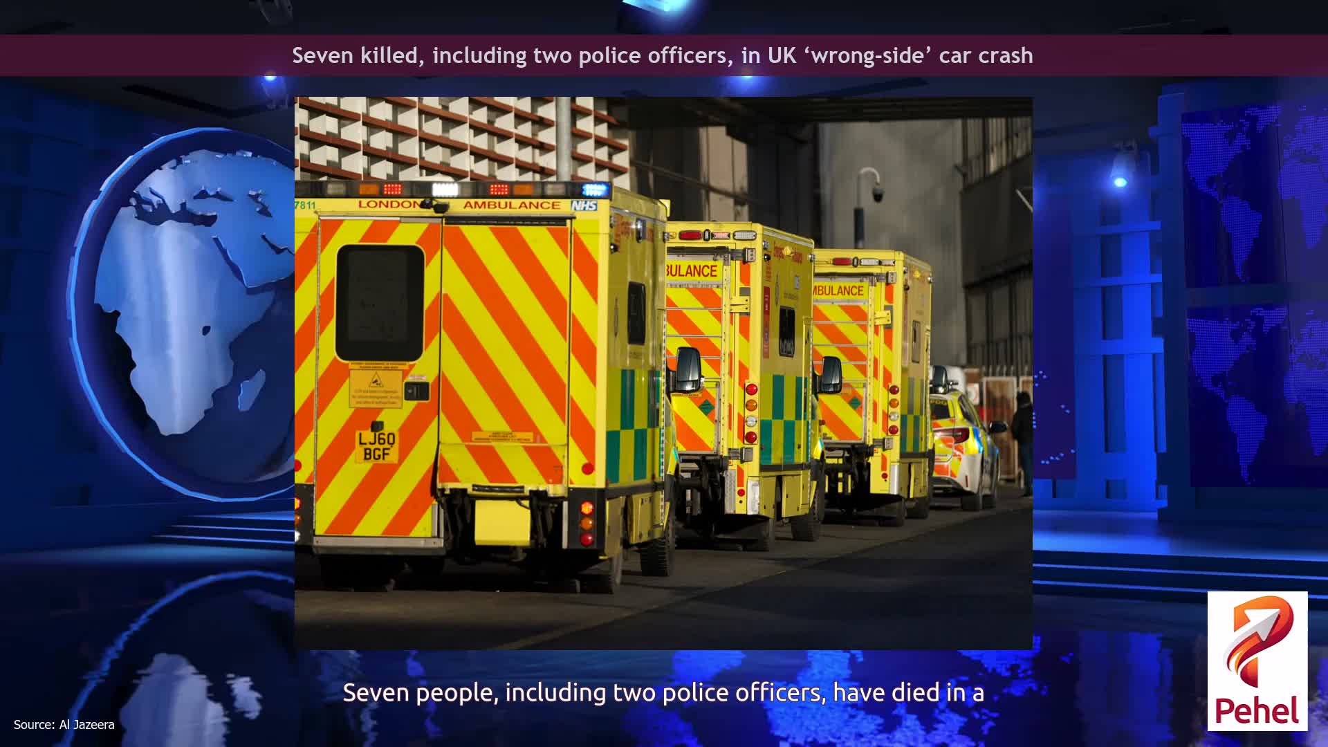 Seven killed, including two police officers, in UK ‘wrong-side’ car crash