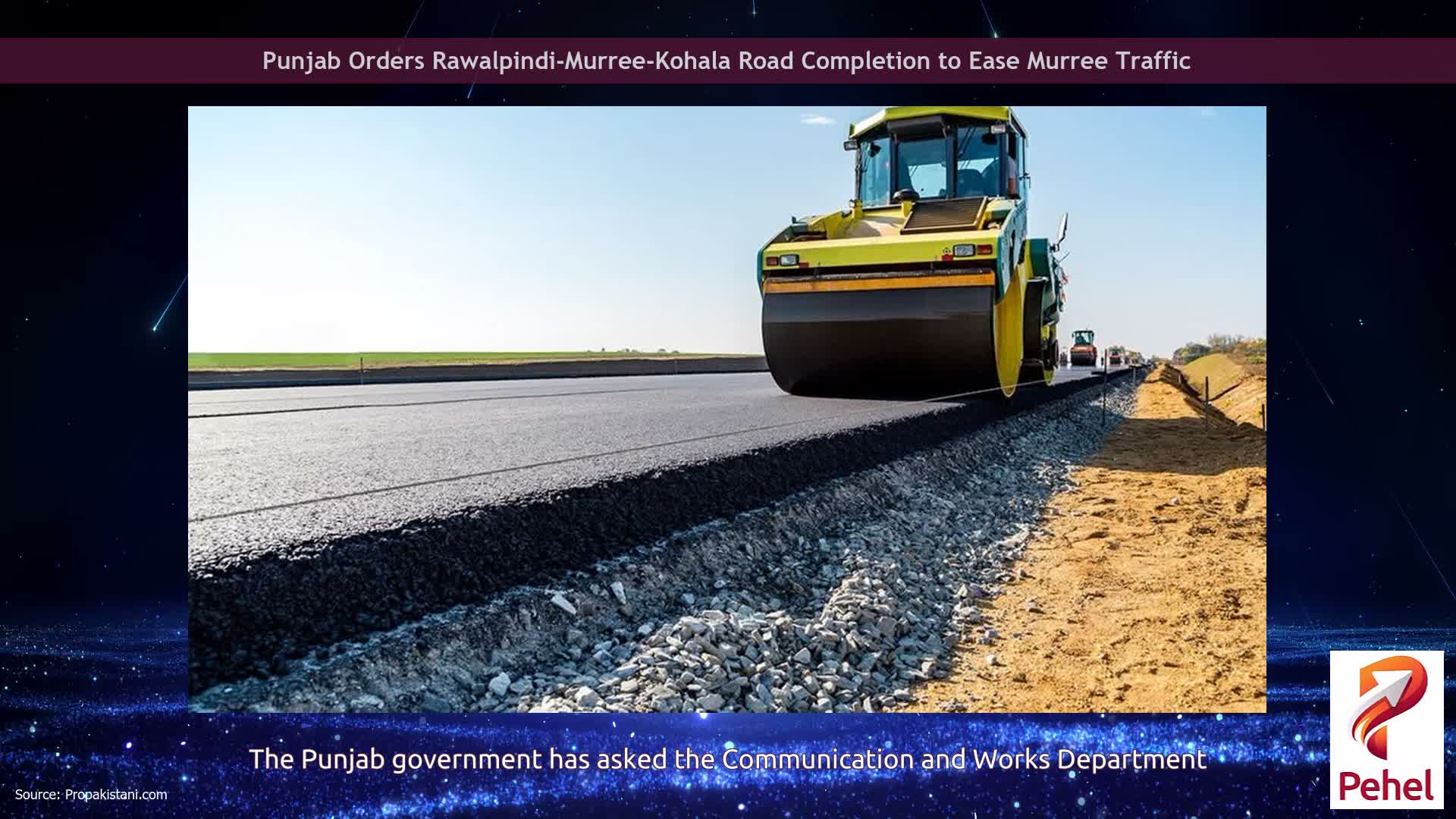 Punjab Orders Rawalpindi-Murree-Kohala Road Completion to Ease Murree Traffic