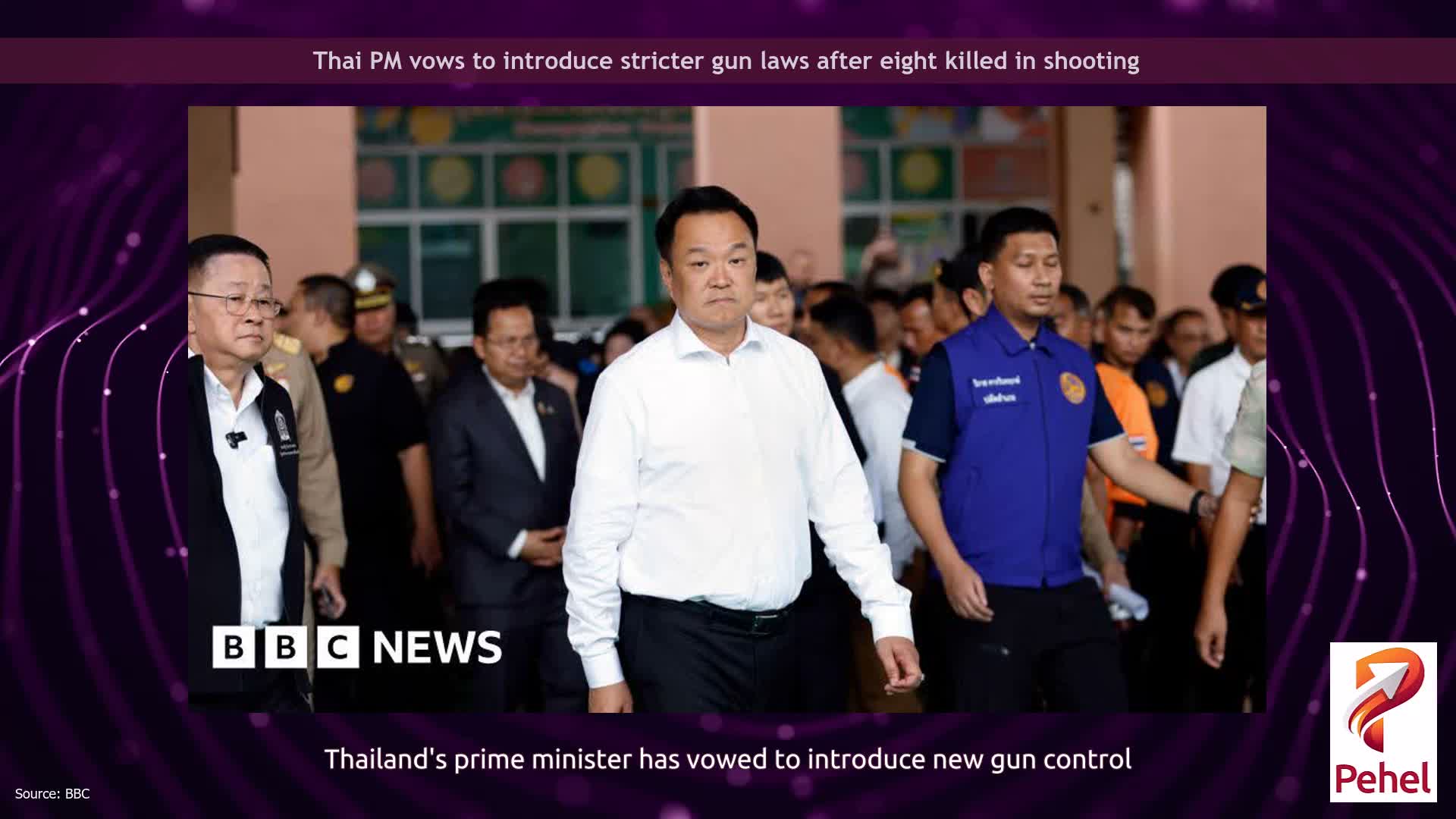 Thai PM vows to introduce stricter gun laws after eight killed in shooting