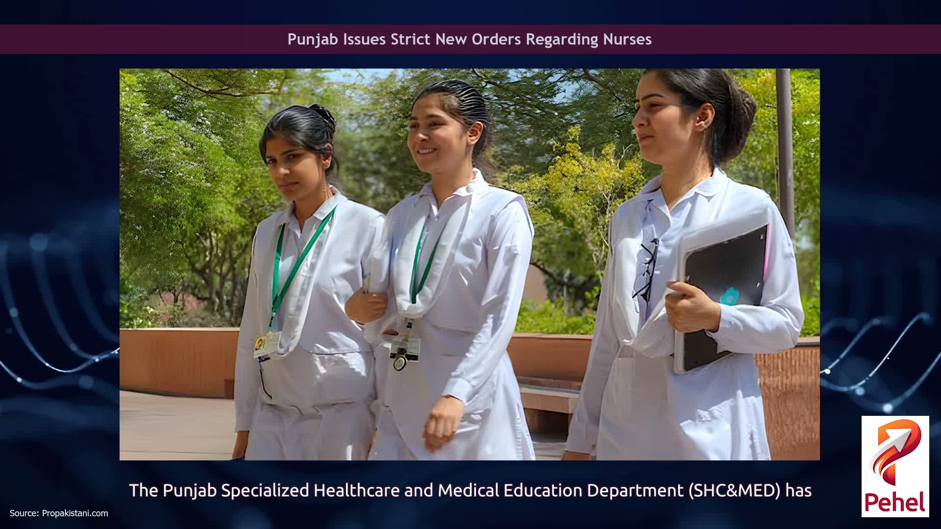 Punjab Issues Strict New Orders Regarding Nurses