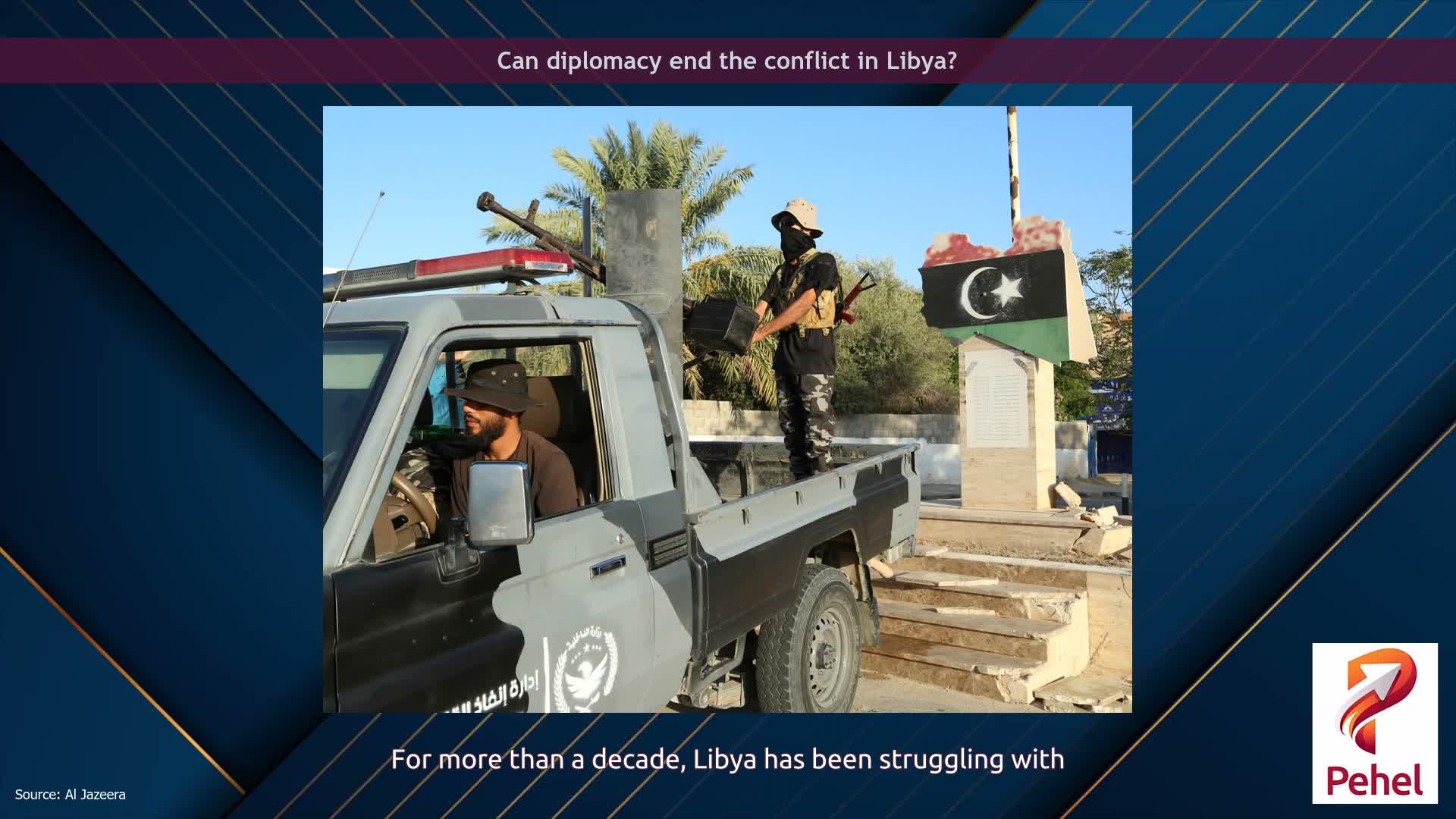 Can diplomacy end the conflict in Libya?