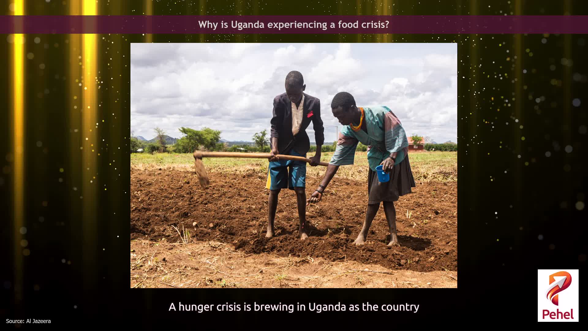 Why is Uganda experiencing a food crisis?