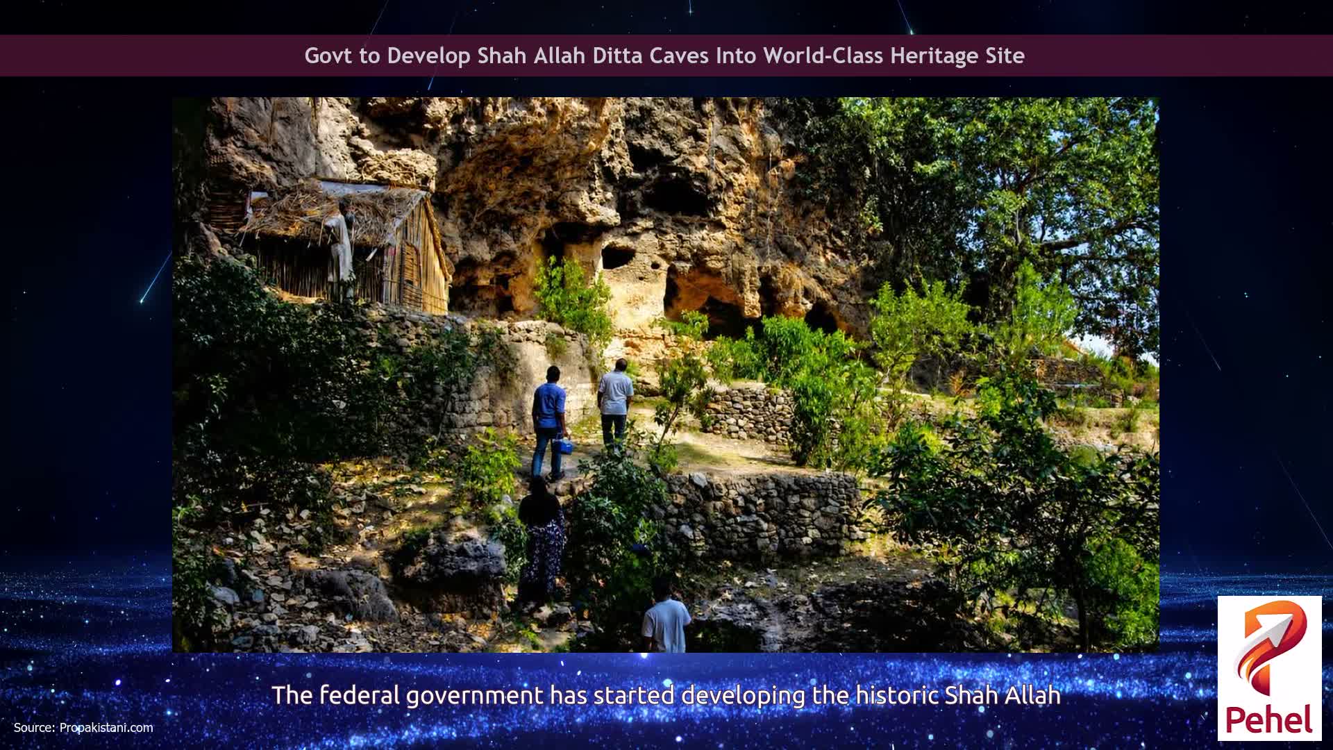 Govt to Develop Shah Allah Ditta Caves Into World-Class Heritage Site