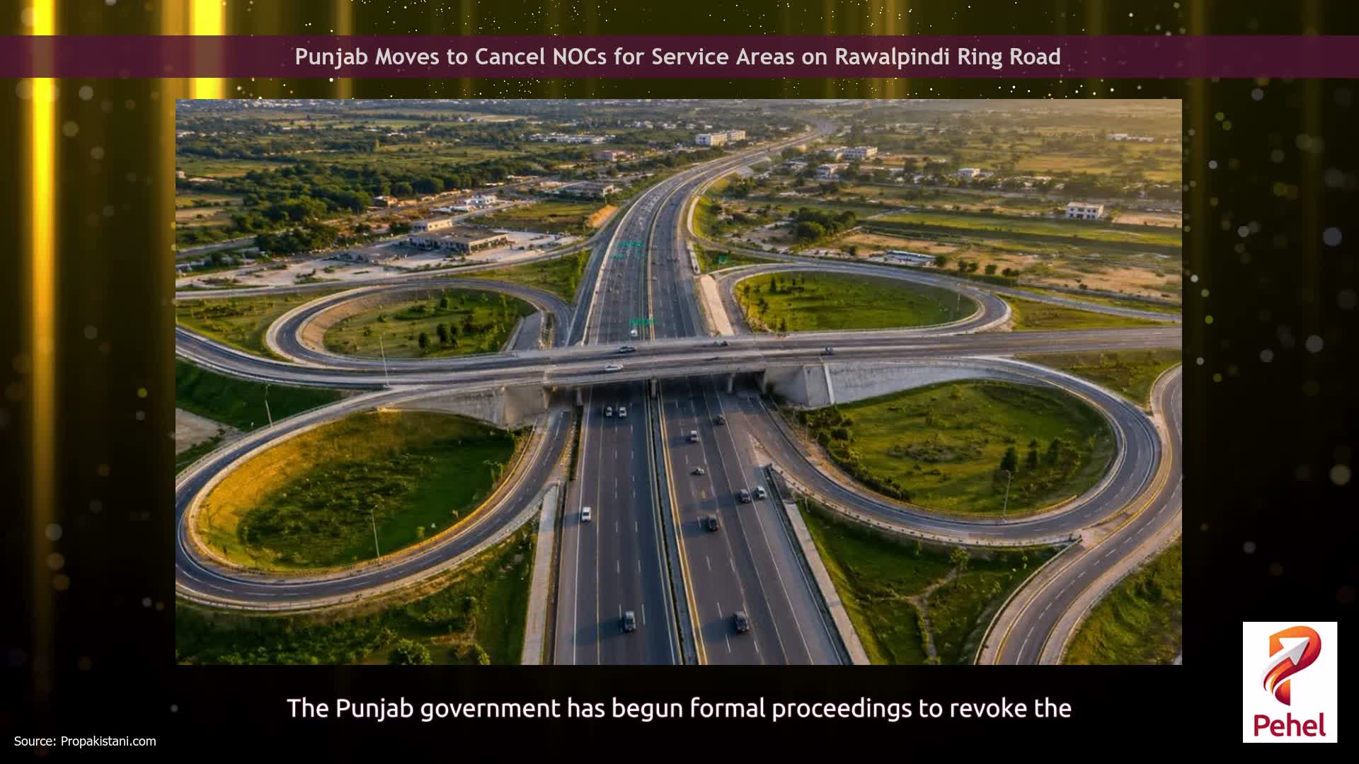 Punjab Moves to Cancel NOCs for Service Areas on Rawalpindi Ring Road