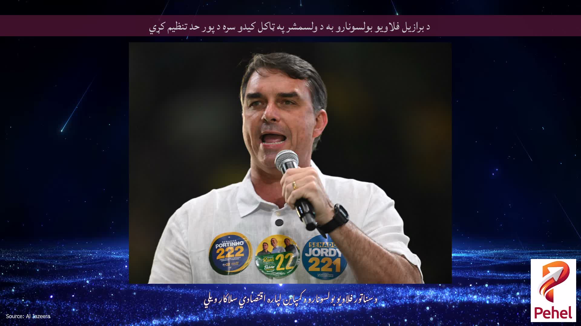 د برازیل فلاویو بولسونارو به د ولسمشر په ټاکل کیدو سره د پور حد تنظیم کړي