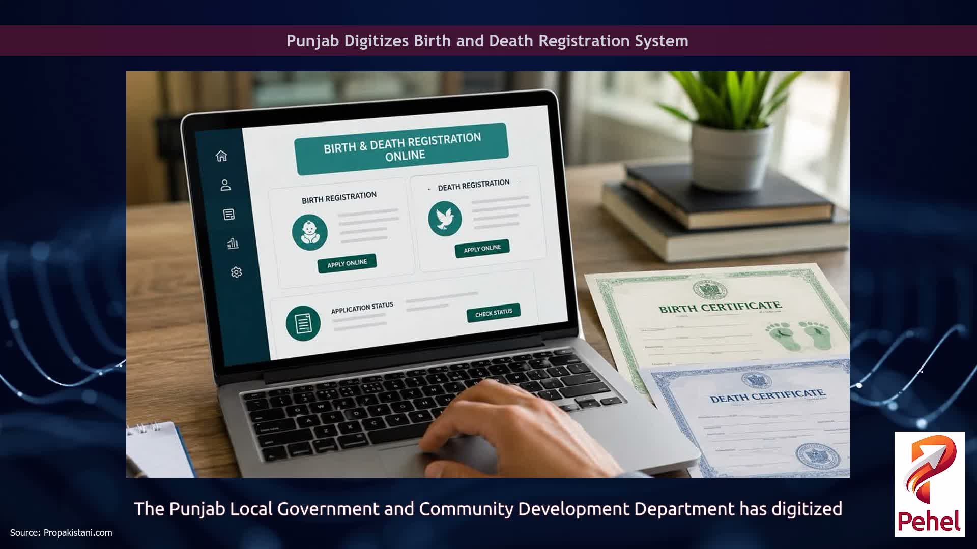Punjab Digitizes Birth and Death Registration System