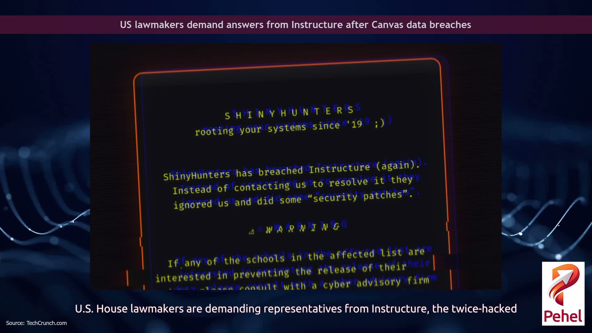 US lawmakers demand answers from Instructure after Canvas data breaches