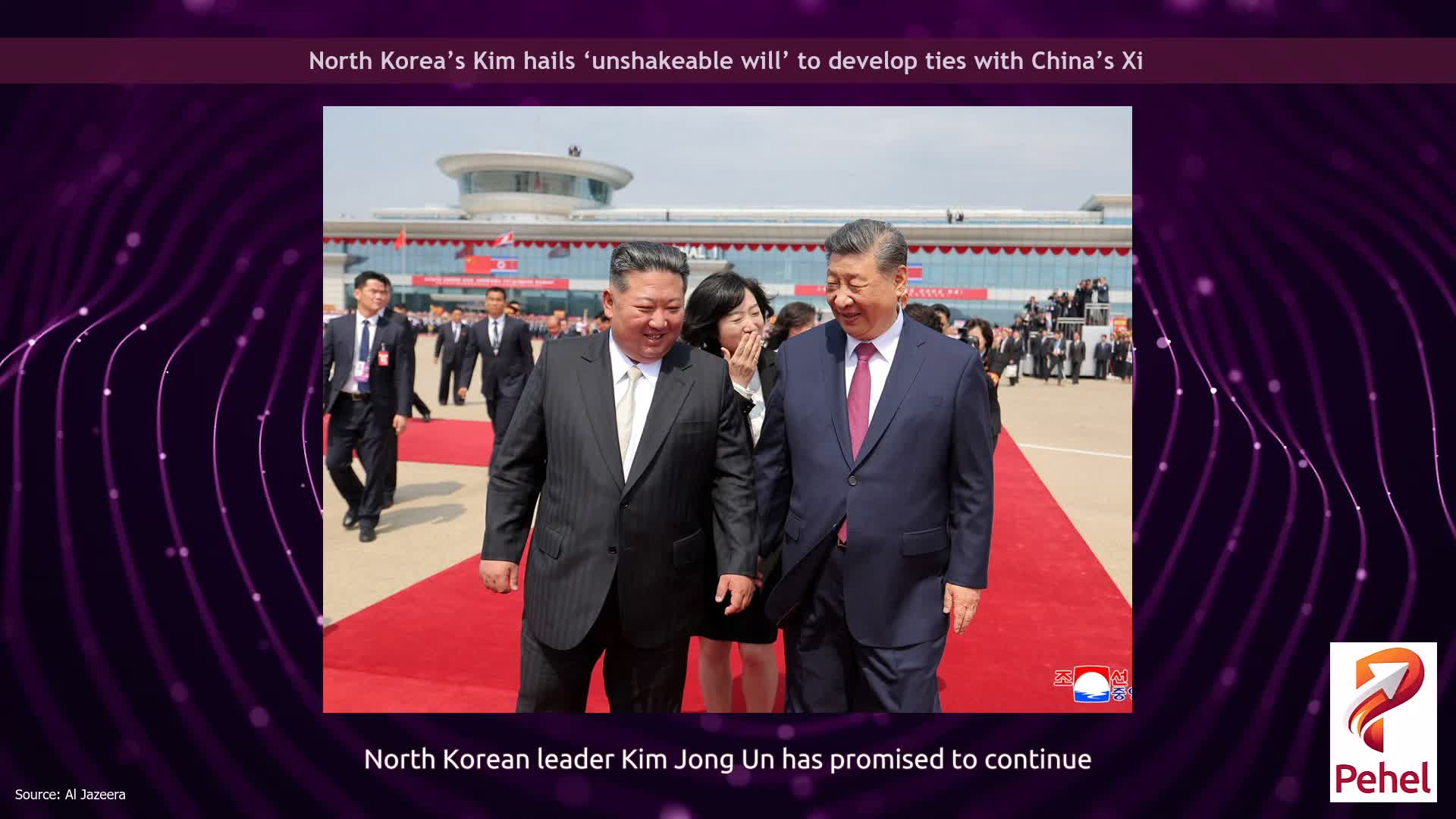 North Korea’s Kim hails ‘unshakeable will’ to develop ties with China’s Xi