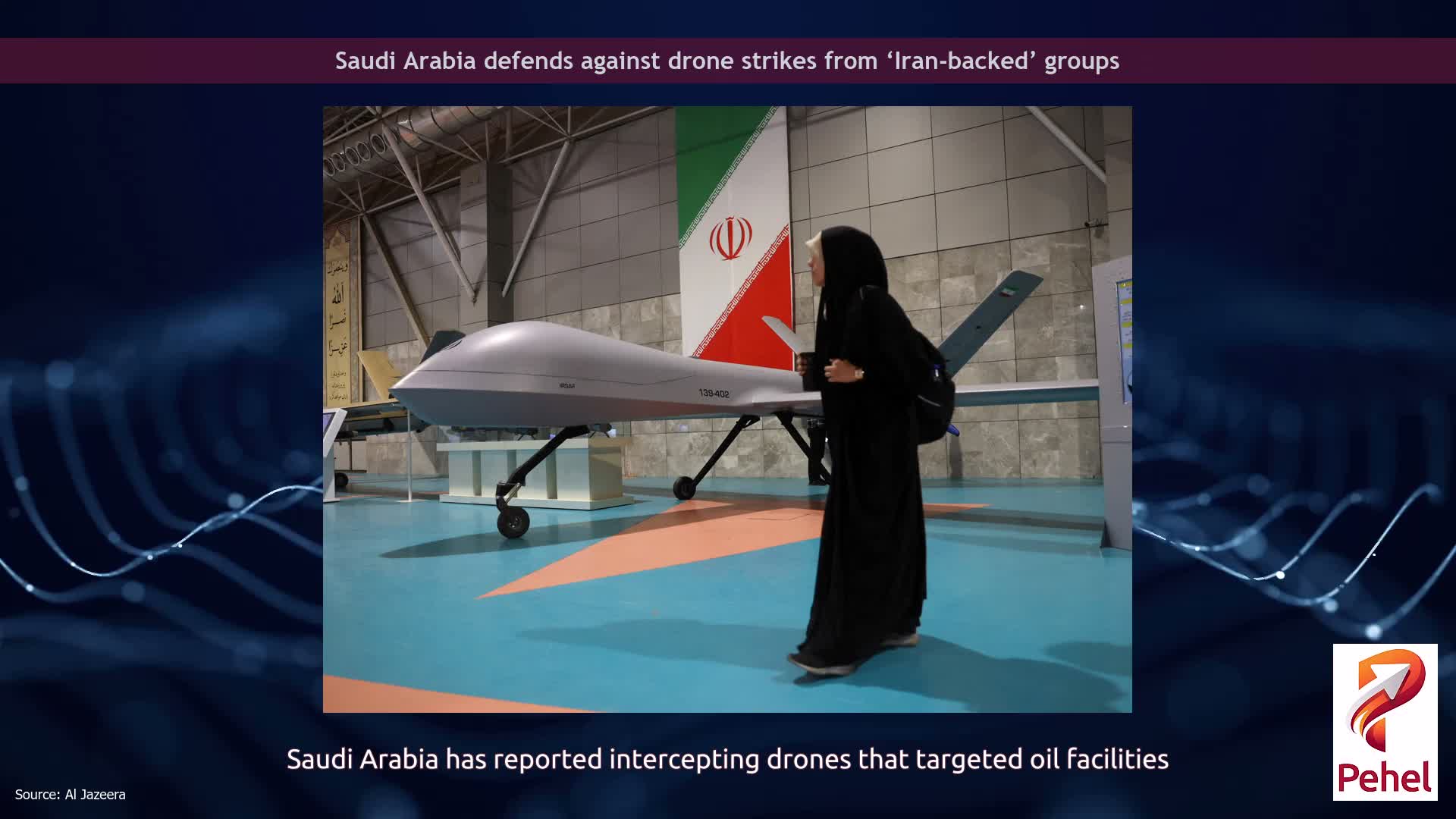 Saudi Arabia defends against drone strikes from ‘Iran-backed’ groups
