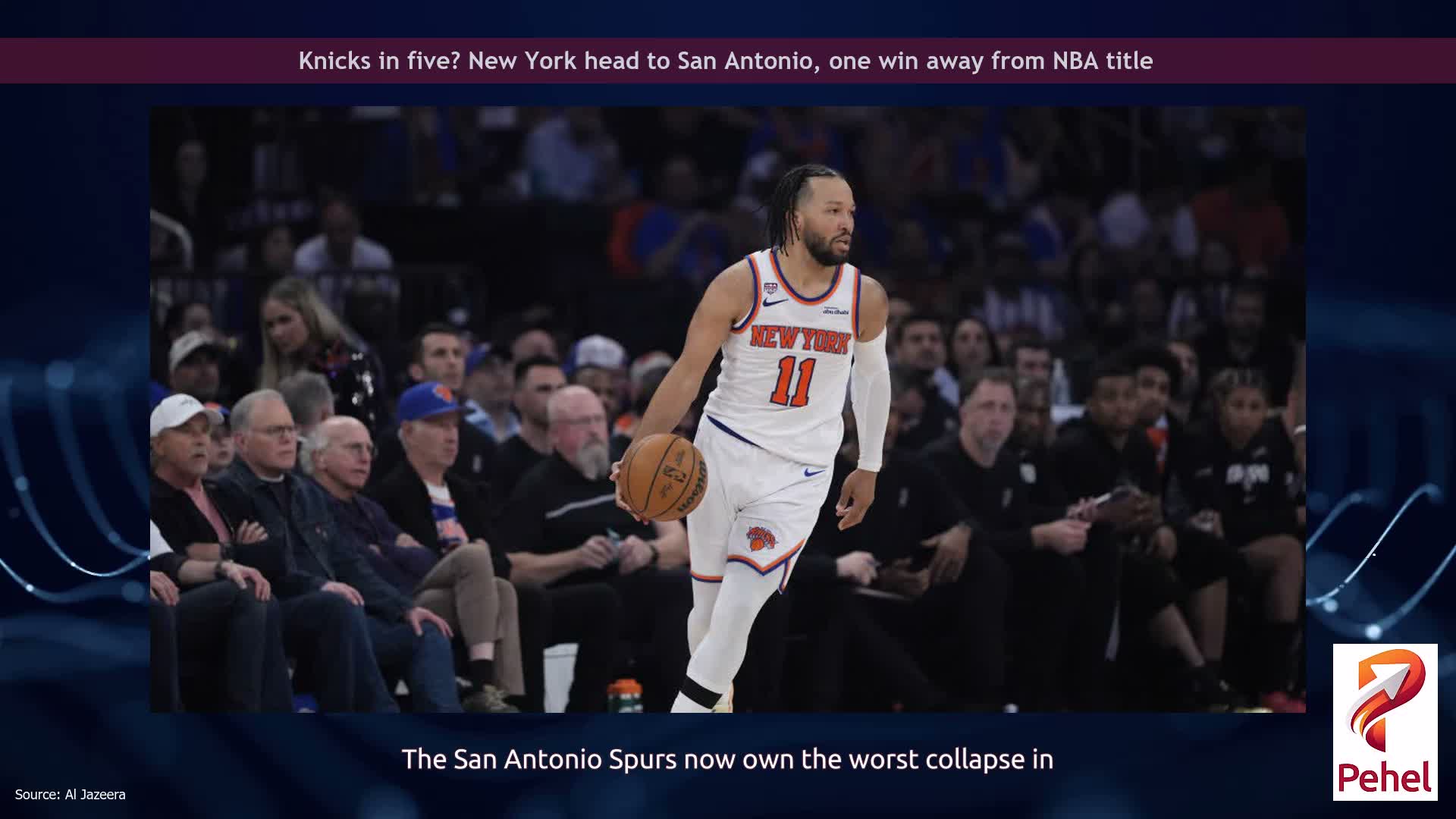 Knicks in five? New York head to San Antonio, one win away from NBA title