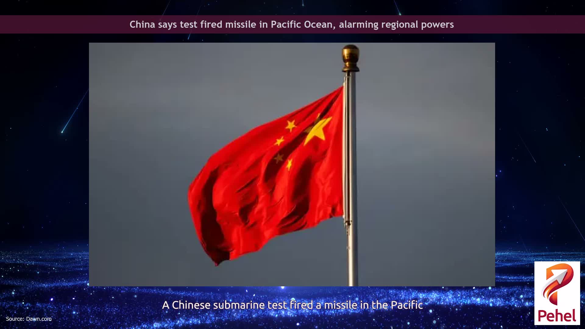 China says test fired missile in Pacific Ocean, alarming regional powers