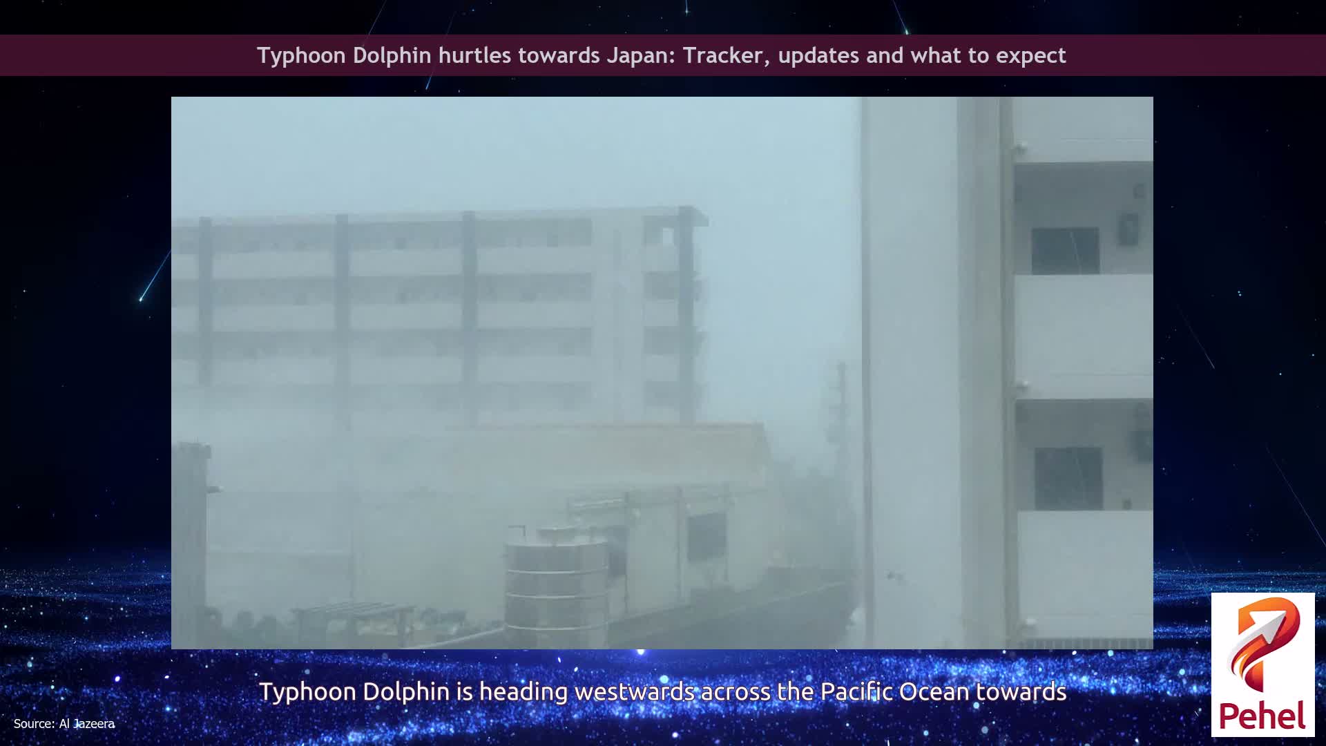 Typhoon Dolphin hurtles towards Japan: Tracker, updates and what to expect