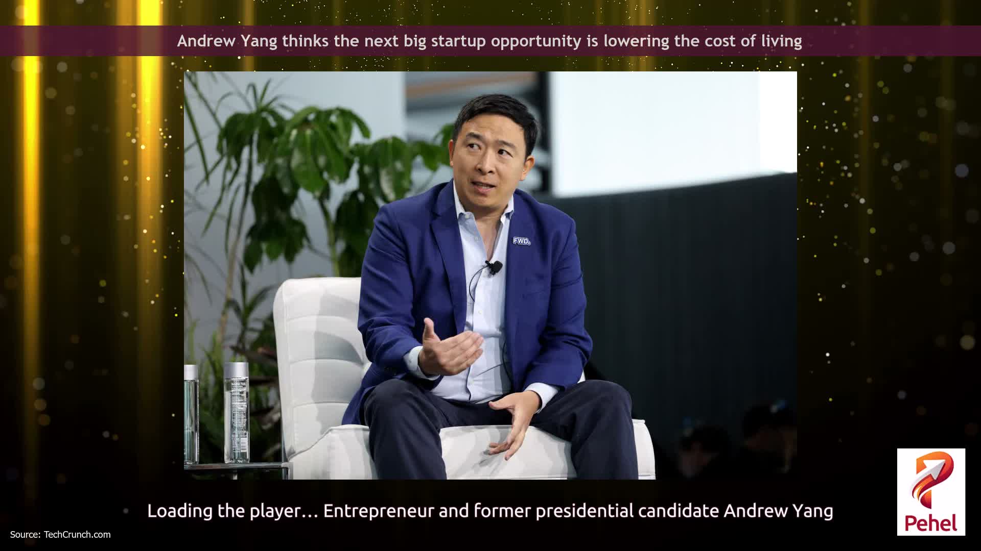 Andrew Yang thinks the next big startup opportunity is lowering the cost of living