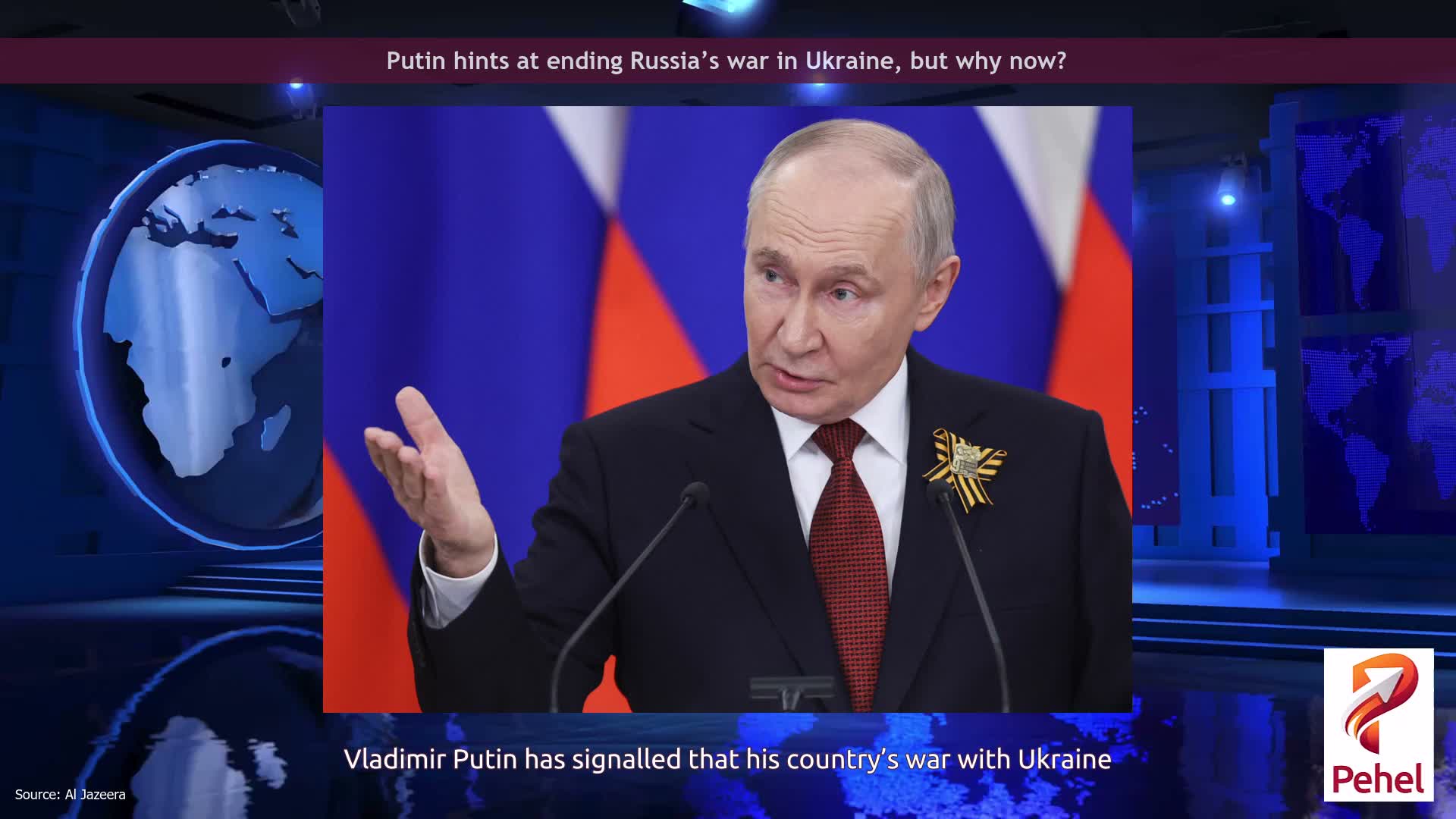 Putin hints at ending Russia’s war in Ukraine, but why now?