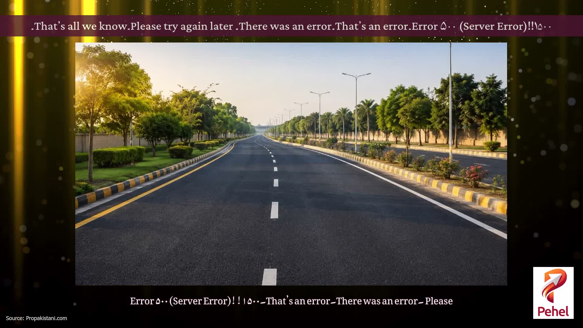 Error ۵۰۰ (Server Error)!!۱۵۰۰۔That’s an error۔There was an error۔ Please try again later۔That’s all we know۔
