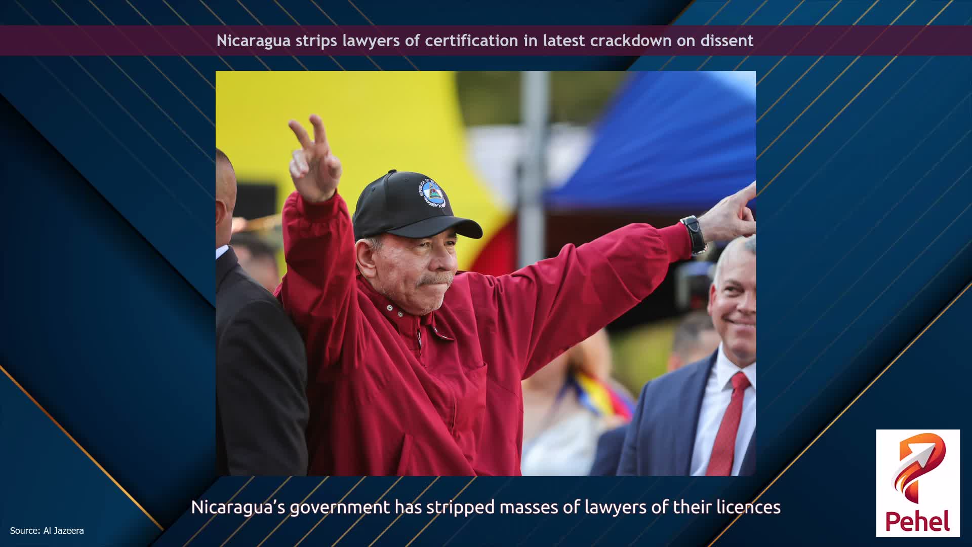 Nicaragua strips lawyers of certification in latest crackdown on dissent
