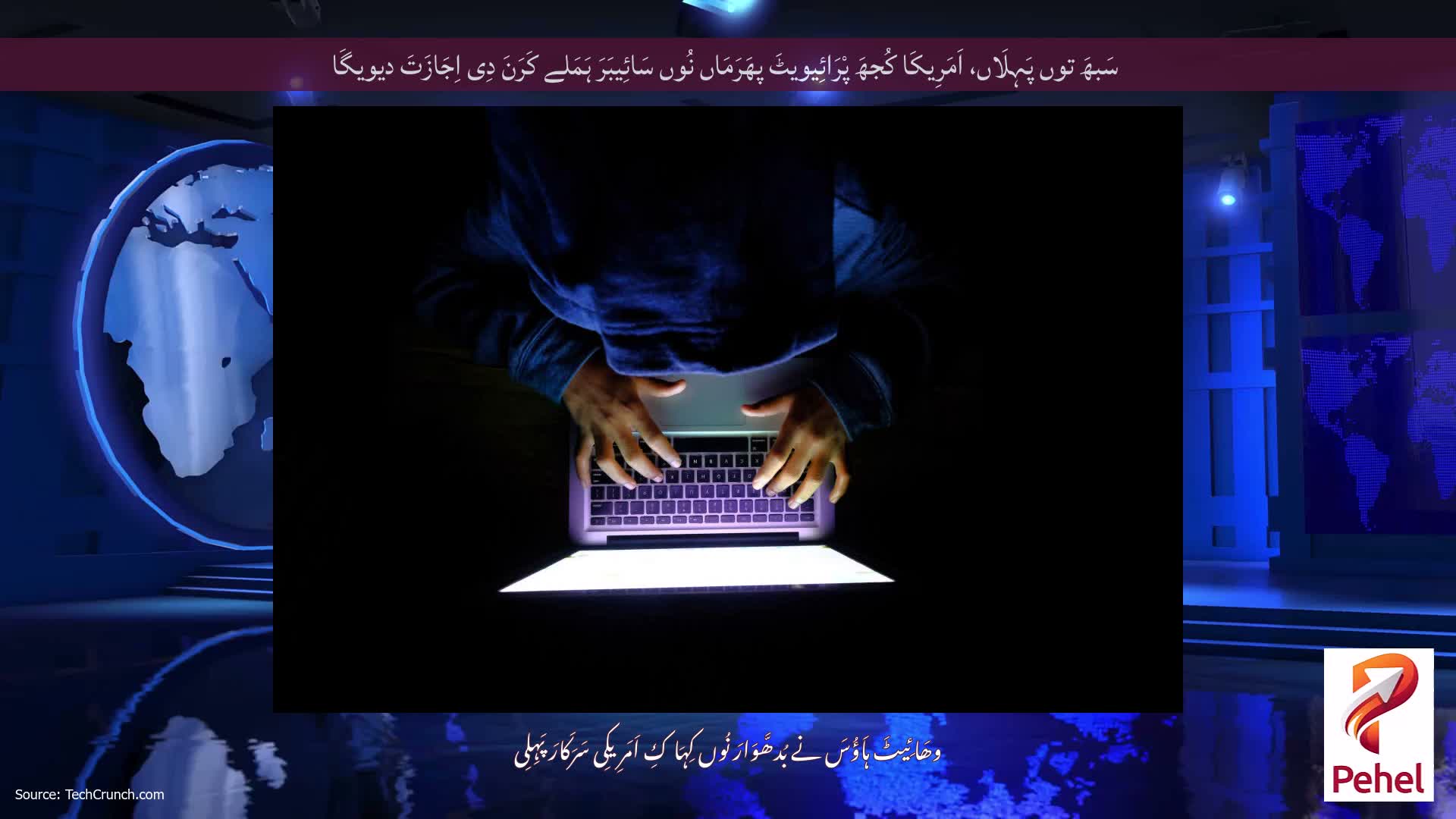 سَبھَ توں پَہِلَاں، اَمَرِیکَا کُجھَ پْرَائِیویٹَ پھَرَمَاں نُوں سَائِیبَرَ ہَمَلے کَرَنَ دِی اِجَازَتَ دیویگَا