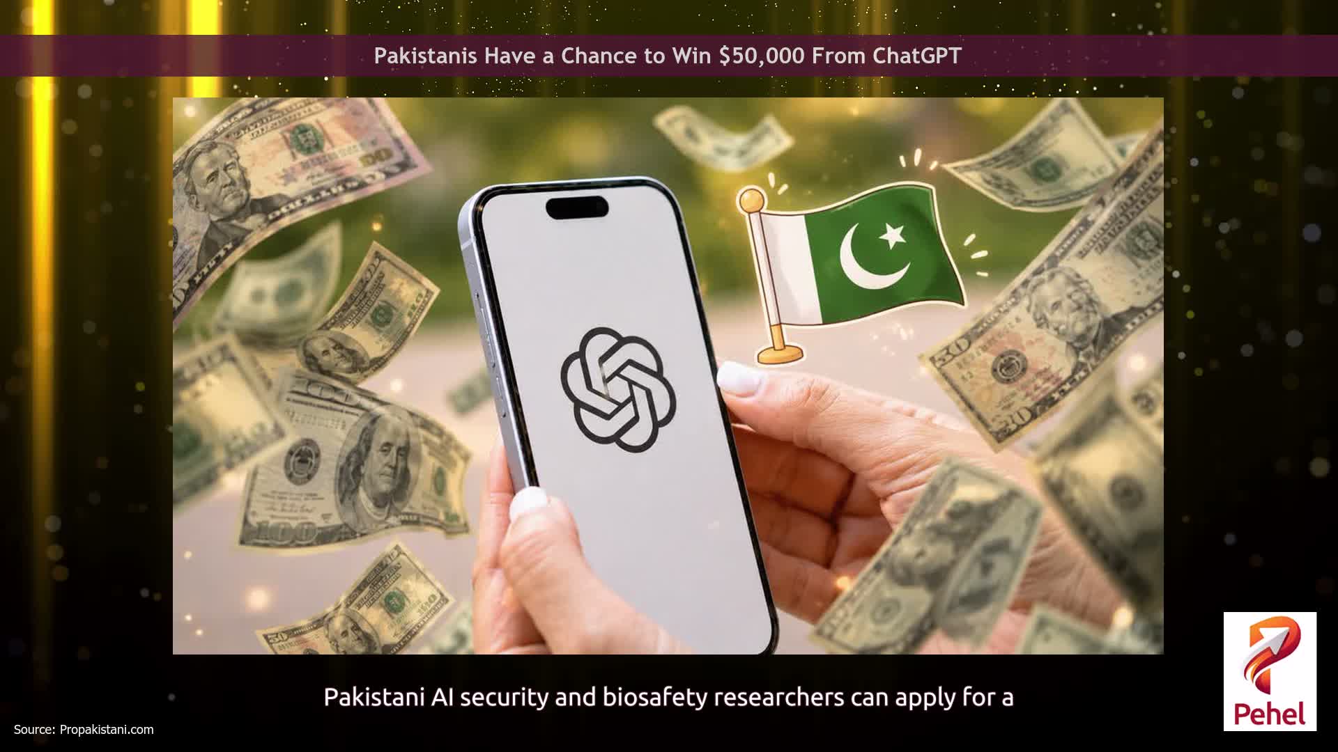 Pakistanis Have a Chance to Win $50,000 From ChatGPT