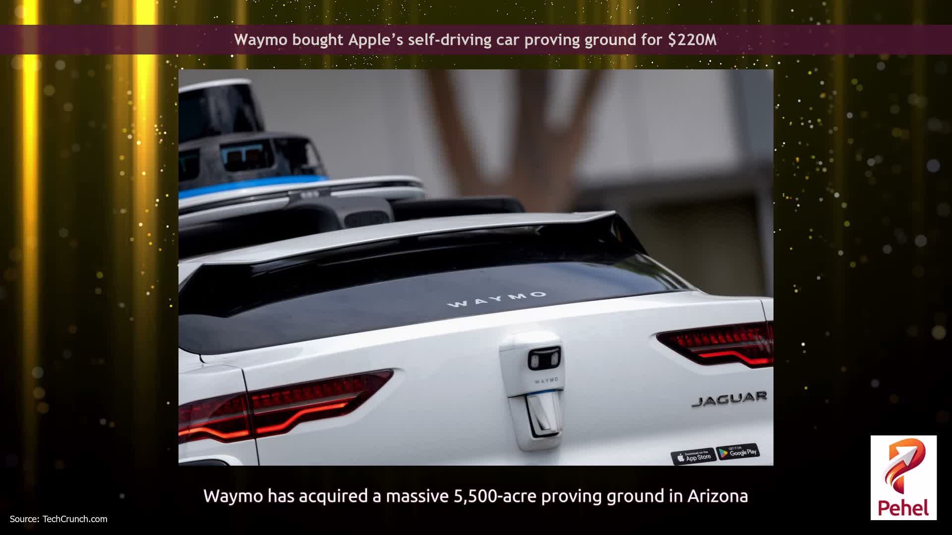 Waymo bought Apple’s self-driving car proving ground for $220M