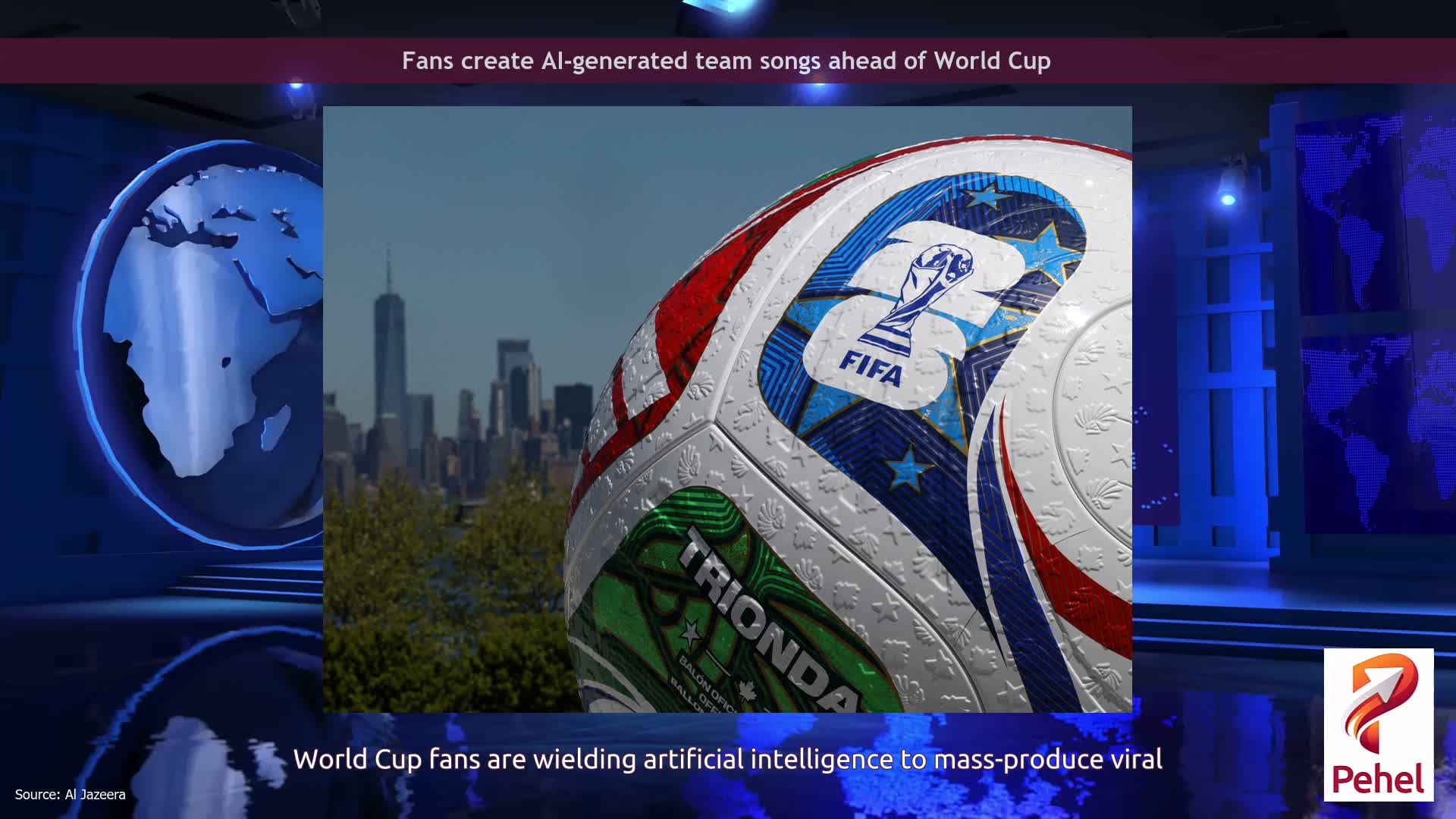 Fans create AI-generated team songs ahead of World Cup
