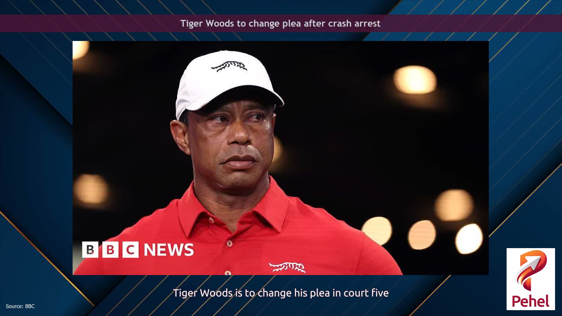 Tiger Woods to change plea after crash arrest