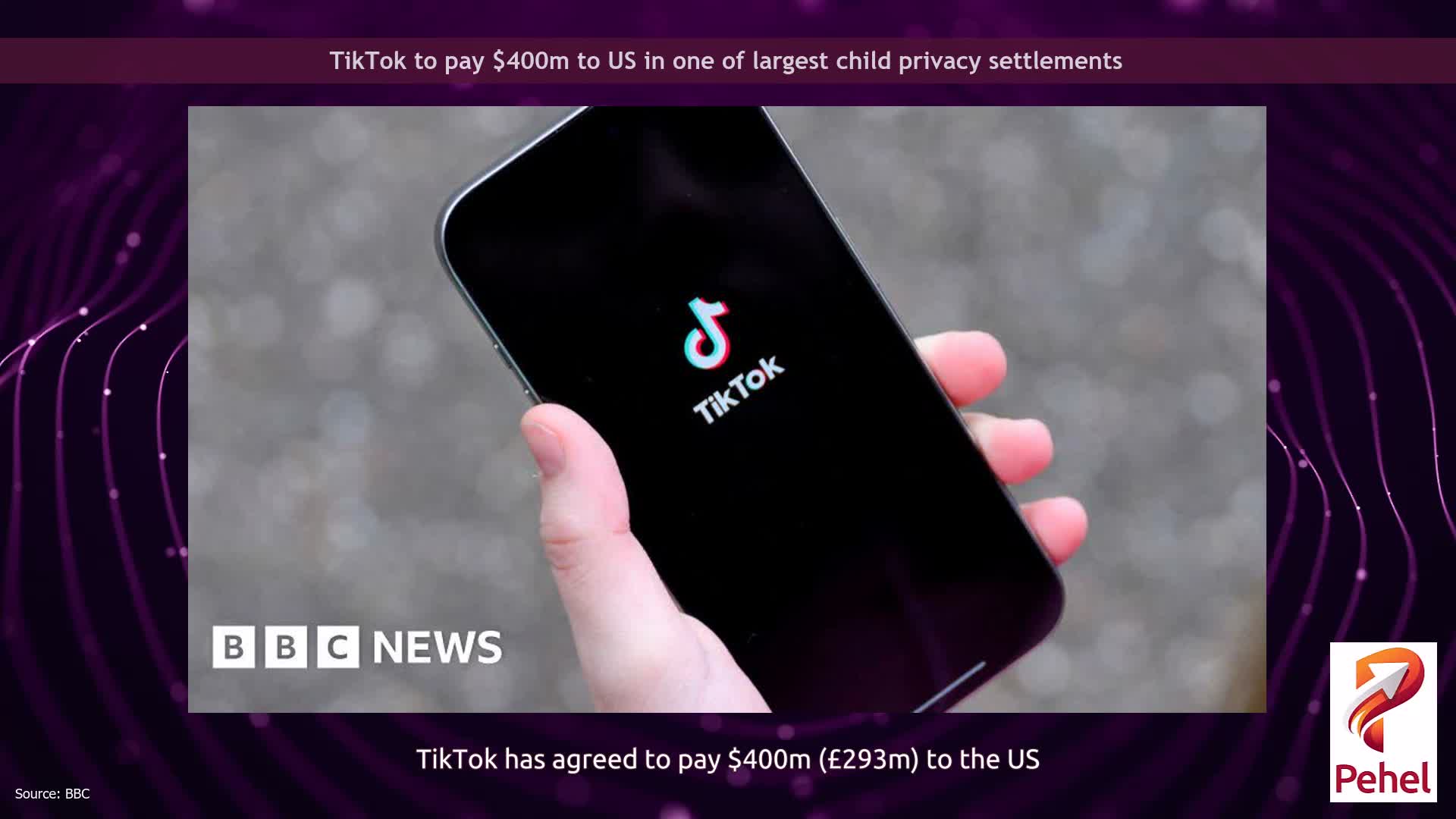 TikTok to pay $400m to US in one of largest child privacy settlements