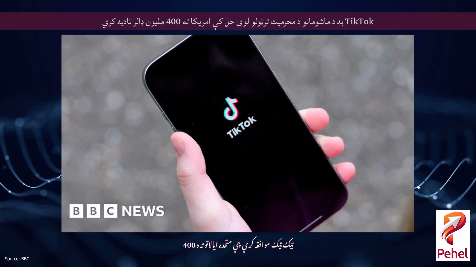 TikTok به د ماشومانو د محرمیت ترټولو لوی حل کې امریکا ته 400 ملیون ډالر تادیه کړي