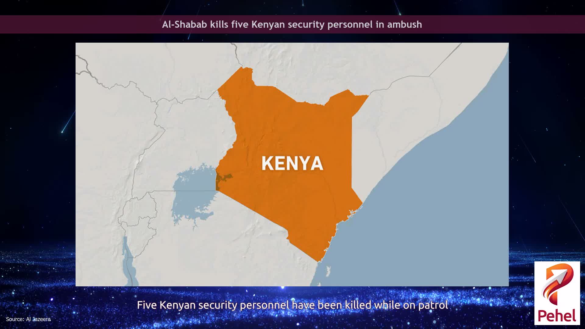 Al-Shabab kills five Kenyan security personnel in ambush
