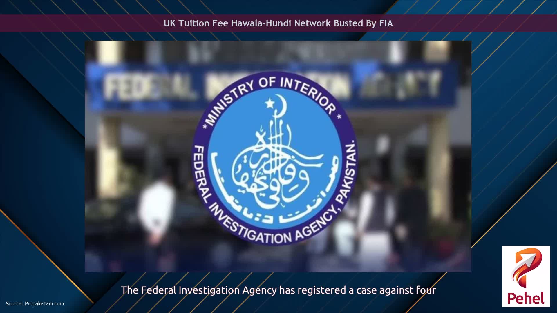 UK Tuition Fee Hawala-Hundi Network Busted By FIA