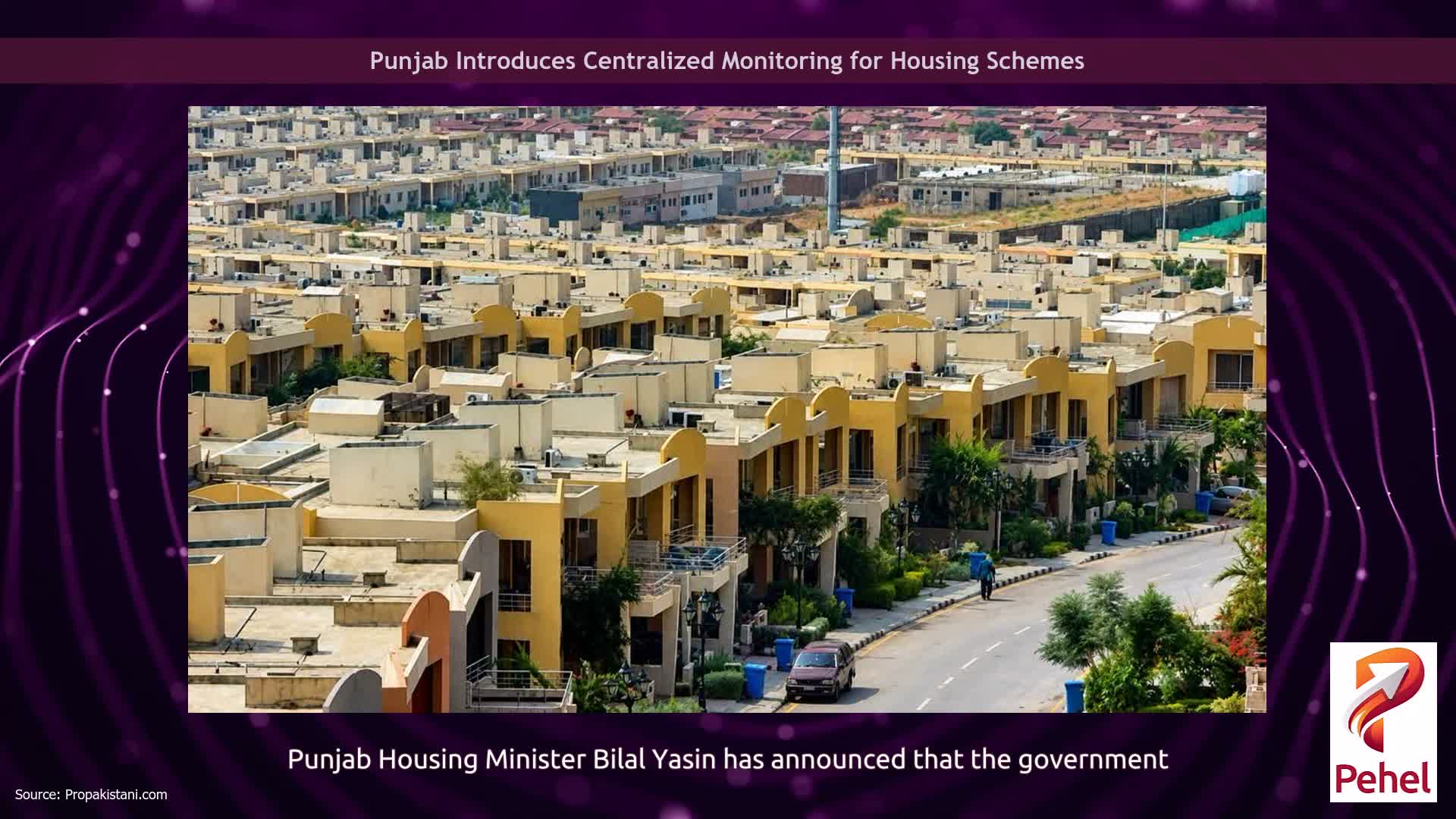 Punjab Introduces Centralized Monitoring for Housing Schemes